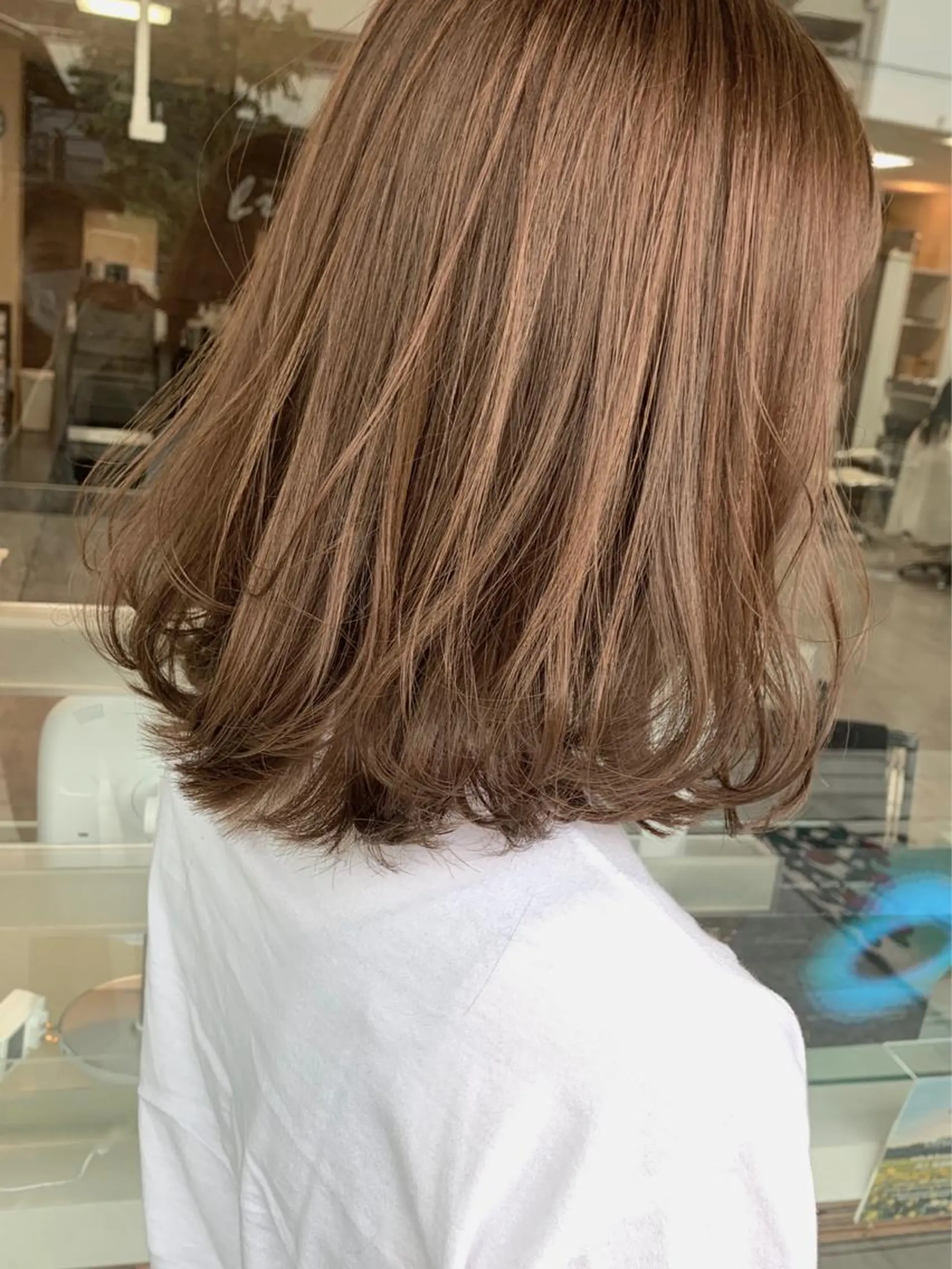 ミディアム 🫧艶髪カラー🫧 森本くるみのヘアスタイル