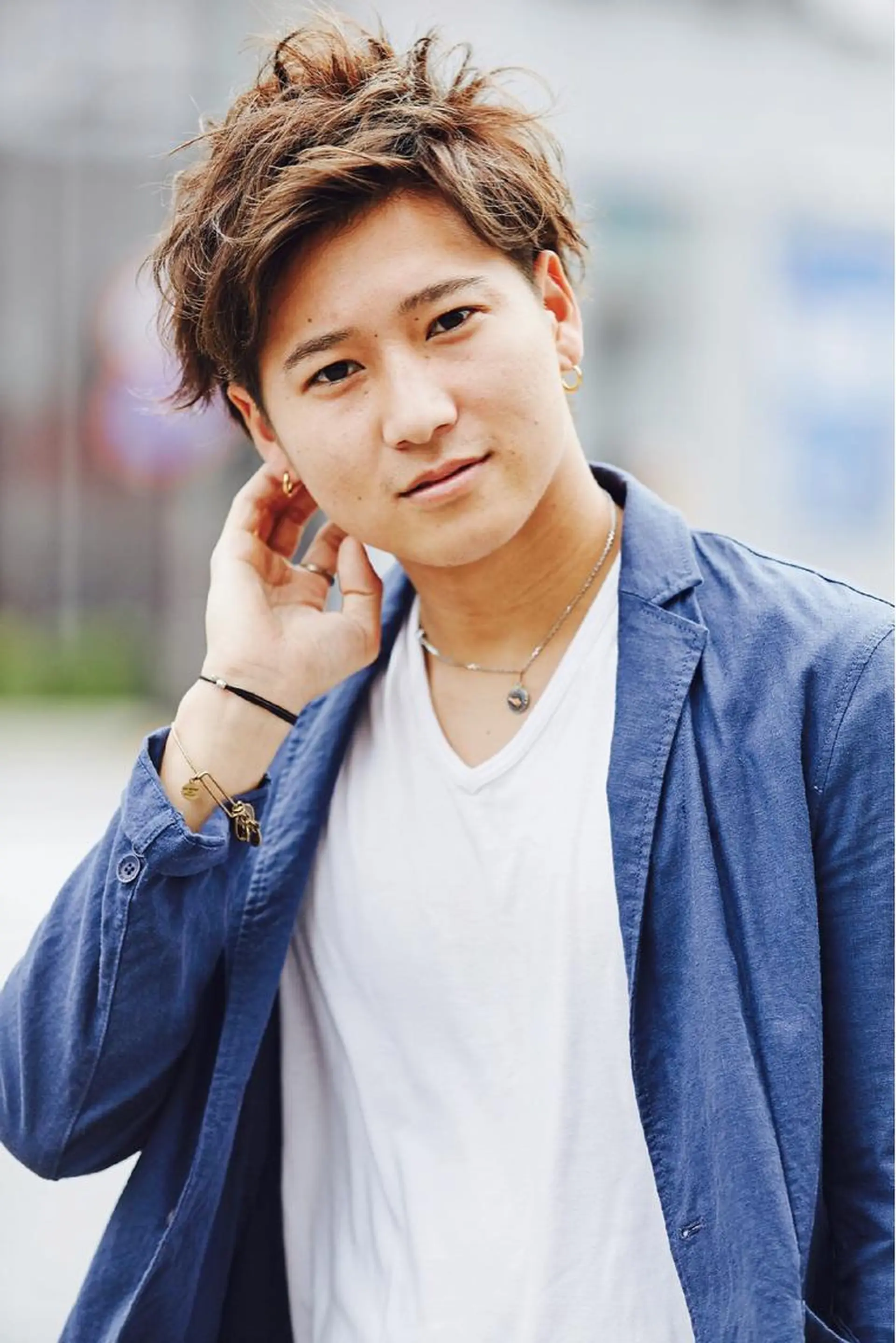 ショート 艶カラー/フェイス レイヤー/たむのヘアスタイル