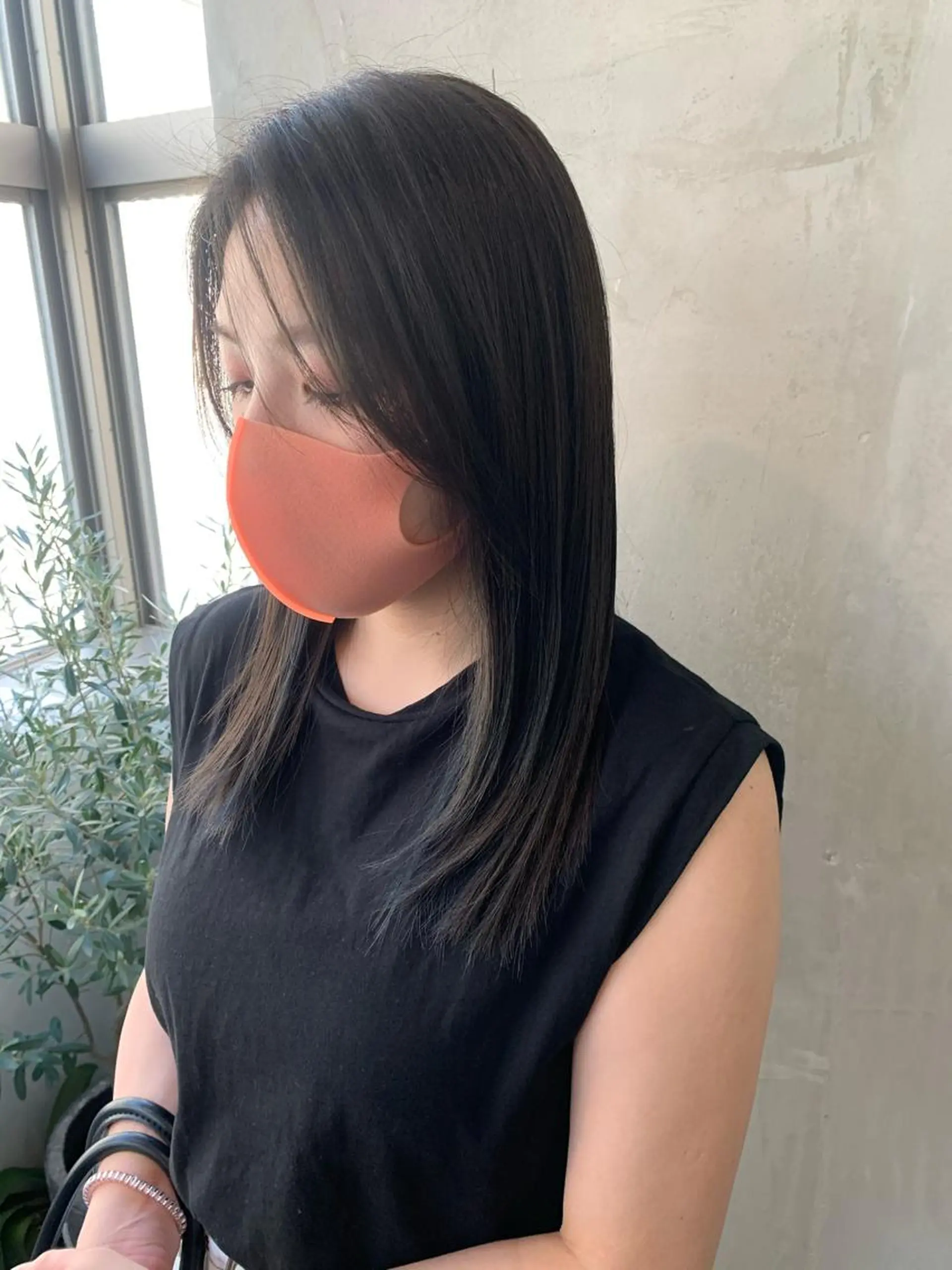 カラー AO所属・RISAKO 艶髪モテヘア🎀府中のヘアスタイル