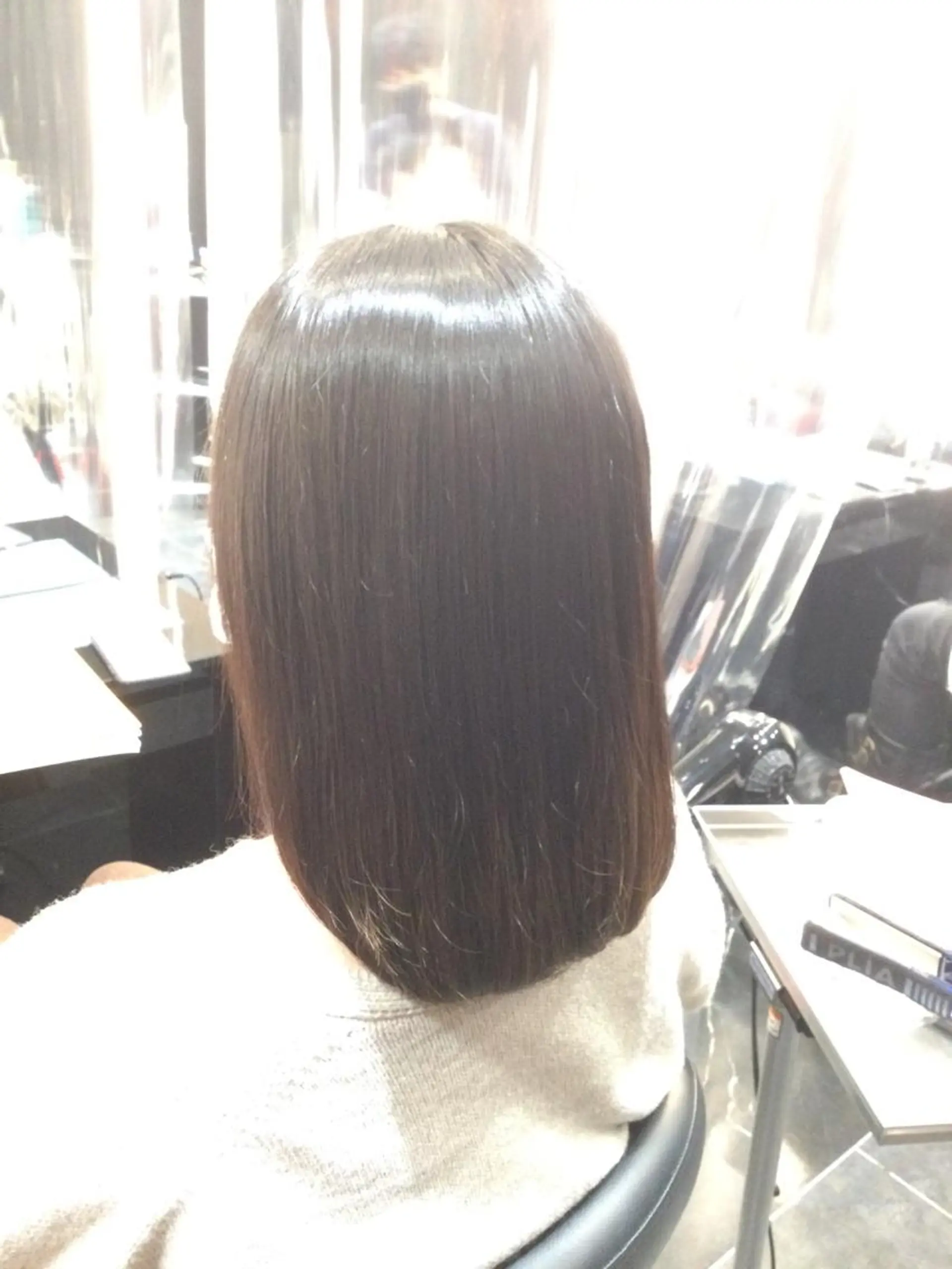 セミロング Annon プライベートサロンのヘアスタイル