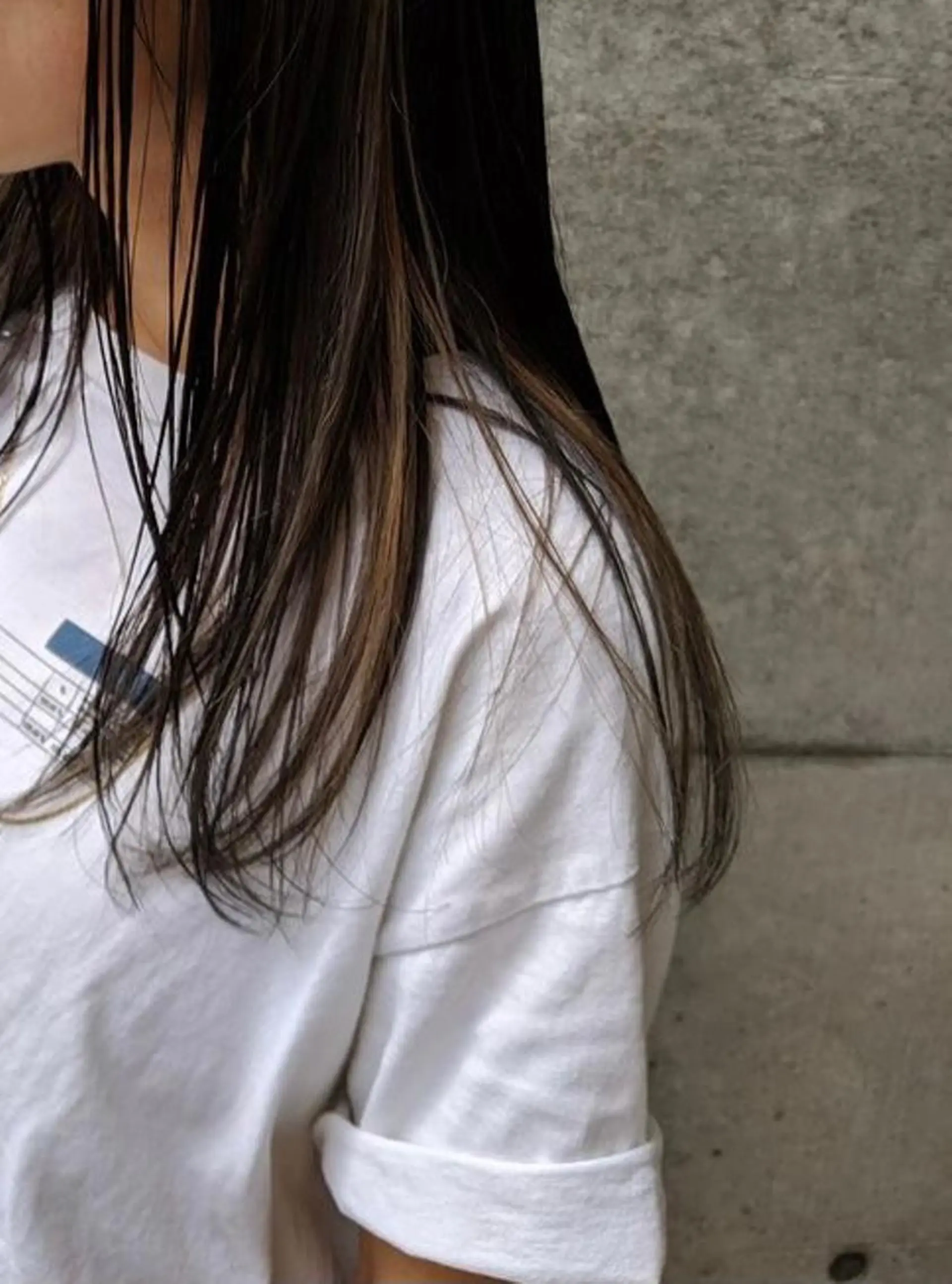 ロング カラー 斉藤 瑞恵のヘアスタイル