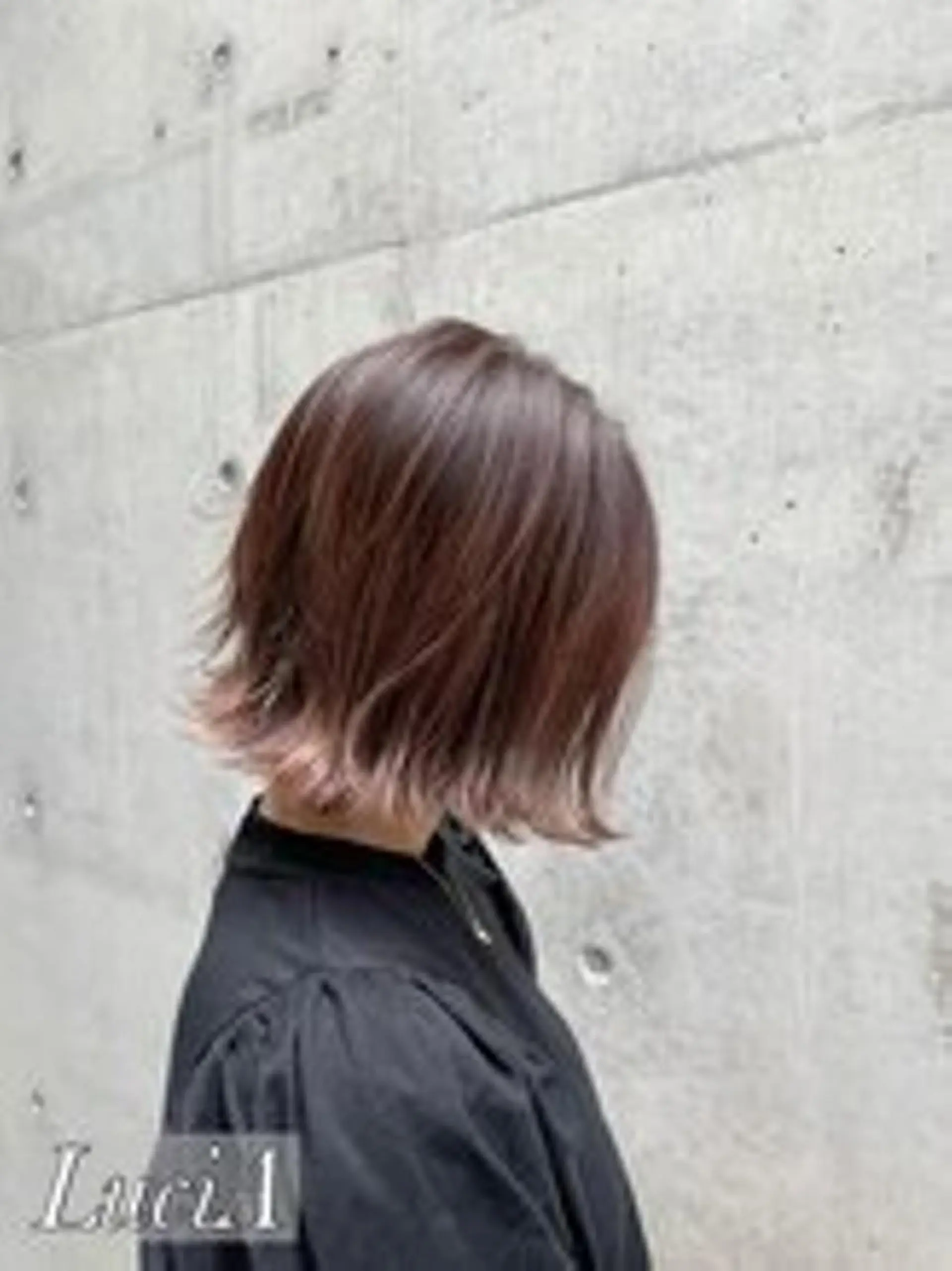 カラー ロング ヘアアレンジ エクステ LuciA\5900のヘアスタイル