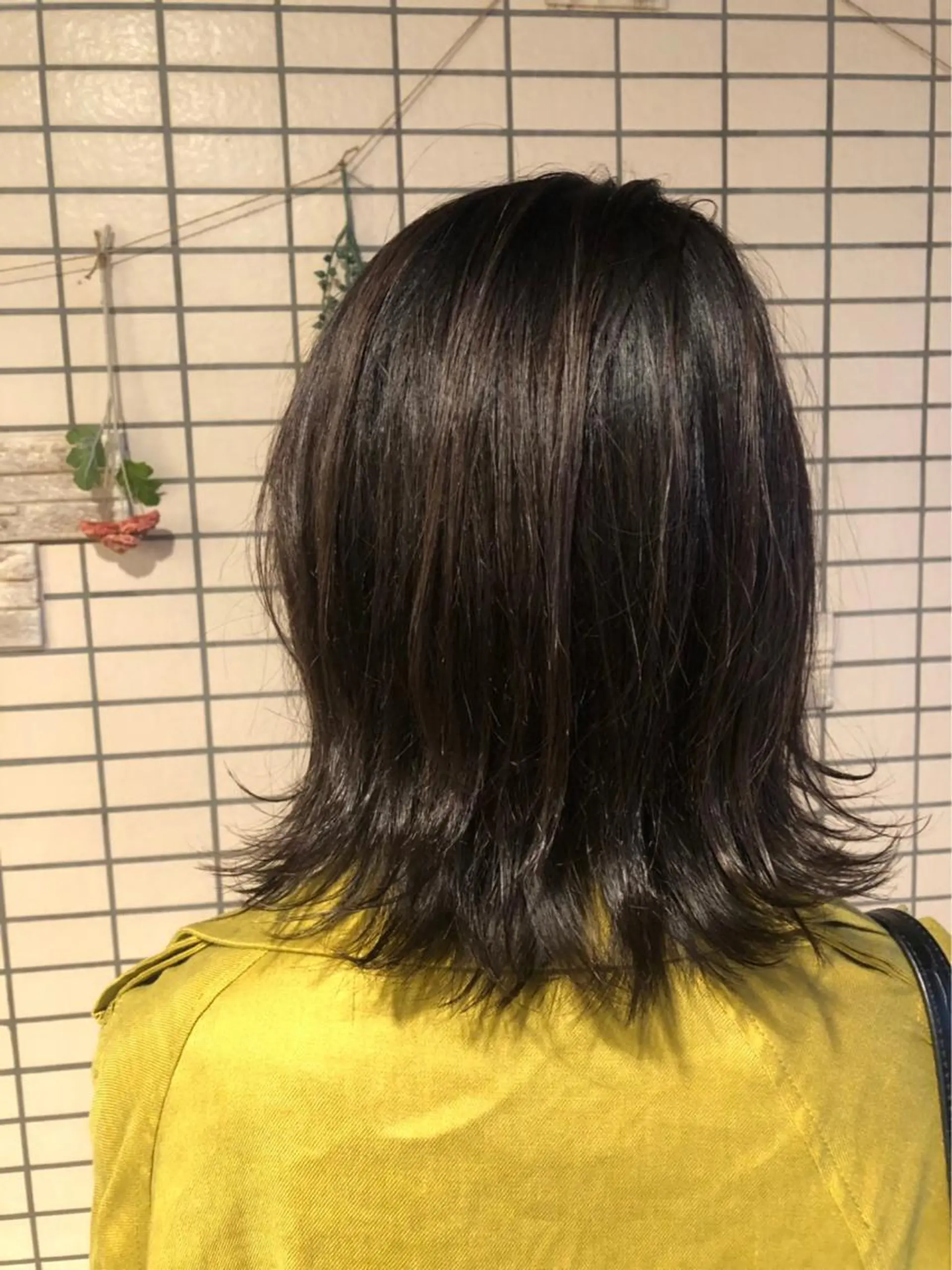 セミロング カラー 鈴木 マサアキのヘアスタイル