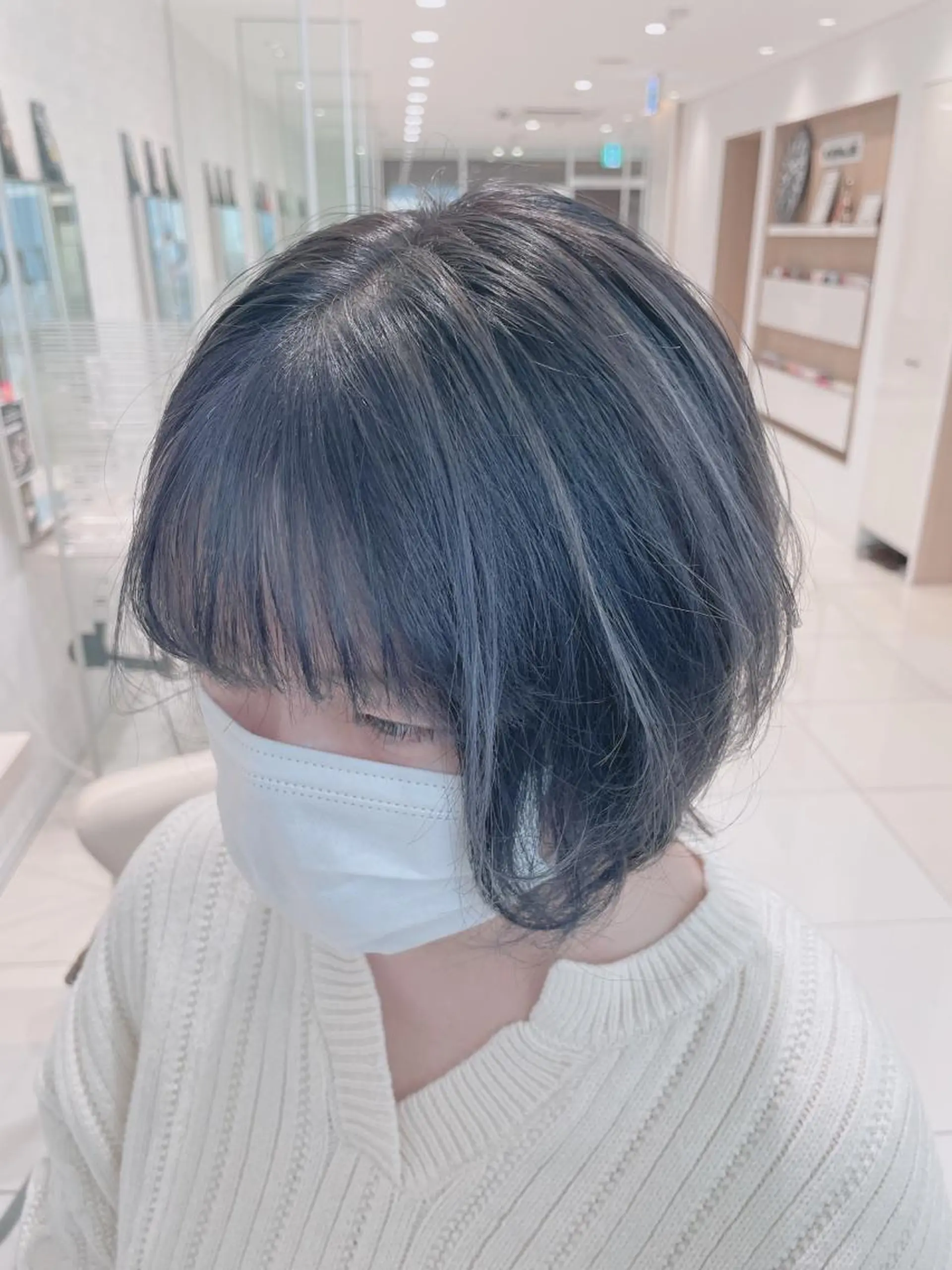 ミディアム カラー 新規限定カット無料 クーポン有り【桂口】のヘアスタイル