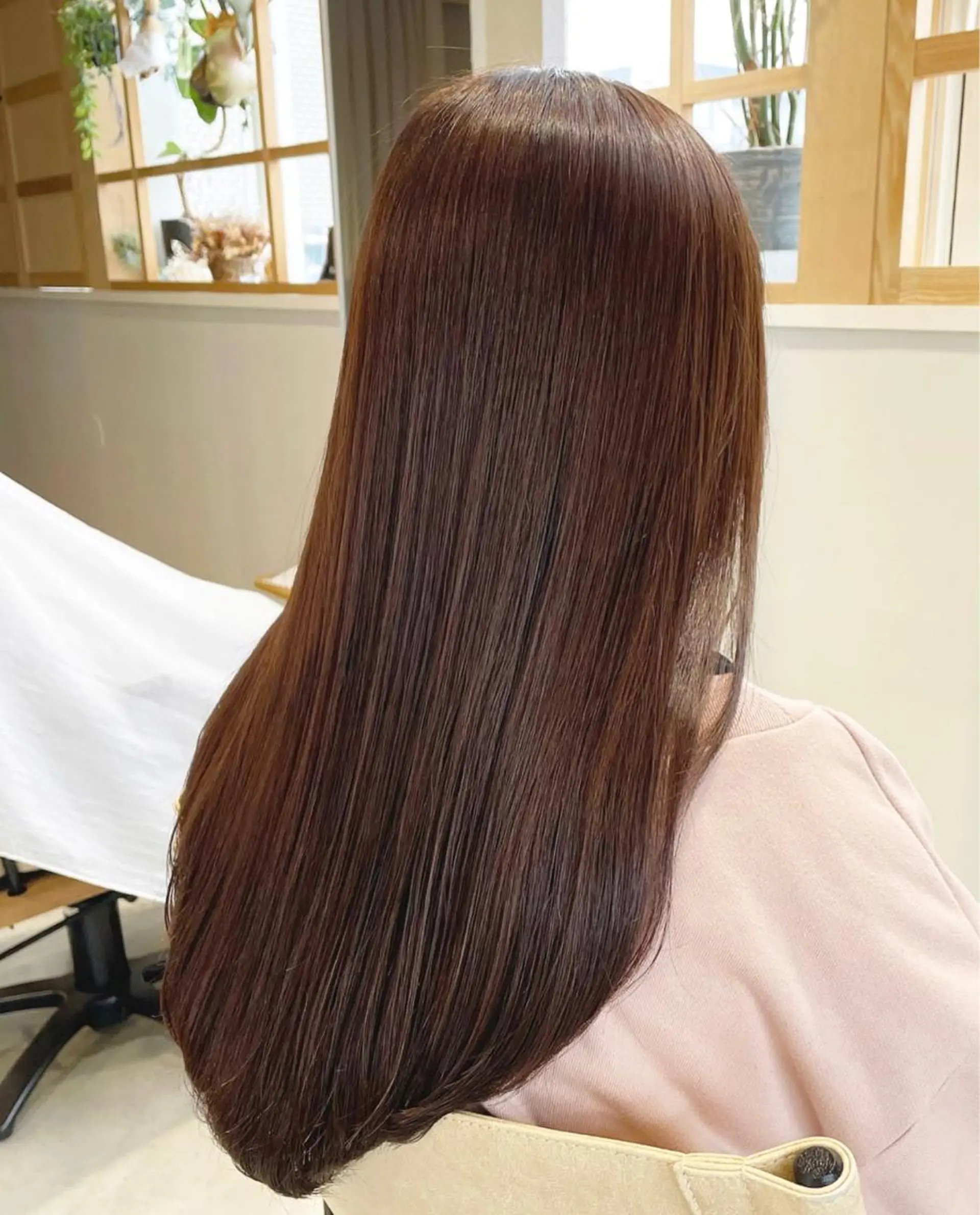 ロング CRACE「店長」 アヤカのヘアスタイル