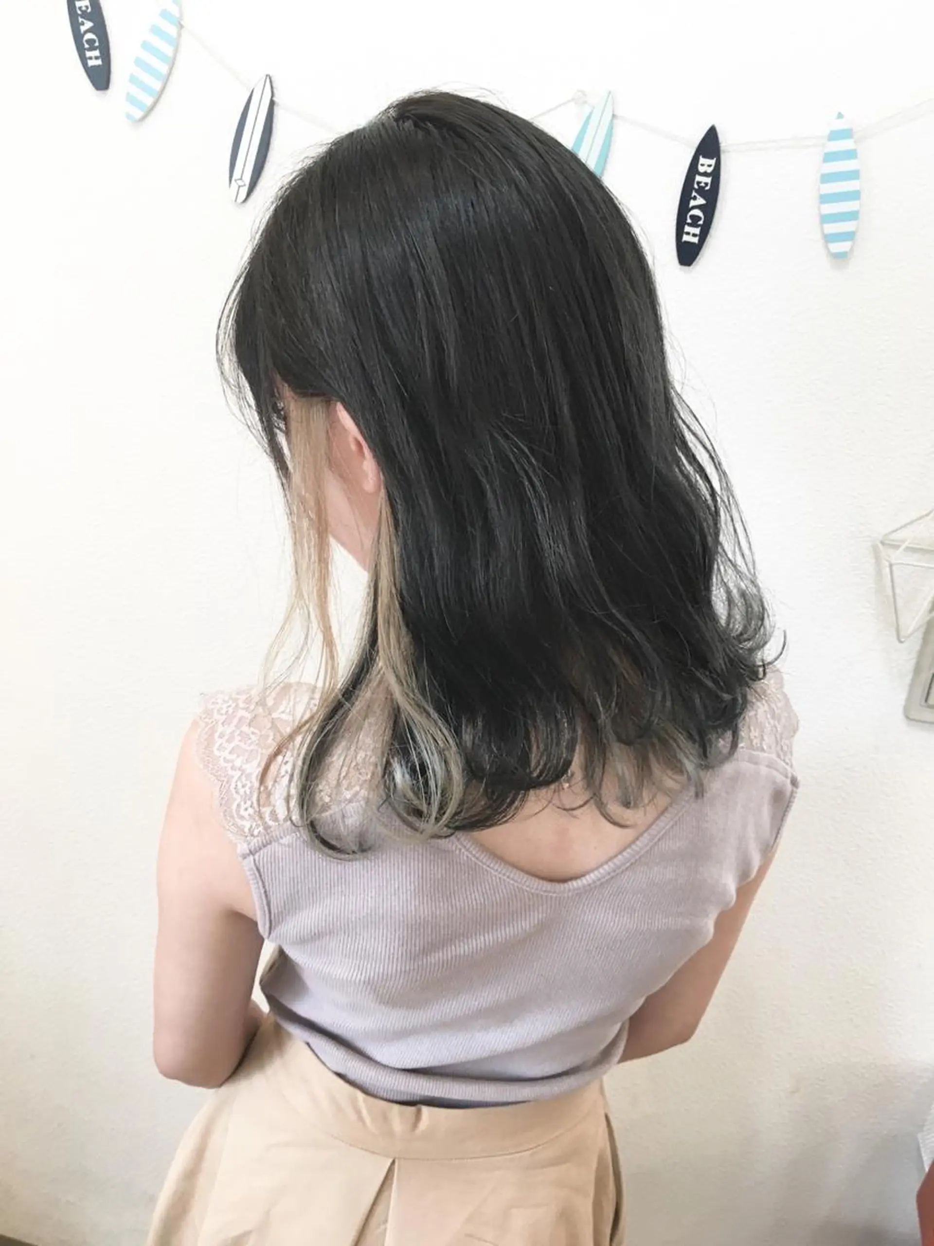 ミディアム カラー ショート、ボブ シマダマサトのヘアスタイル