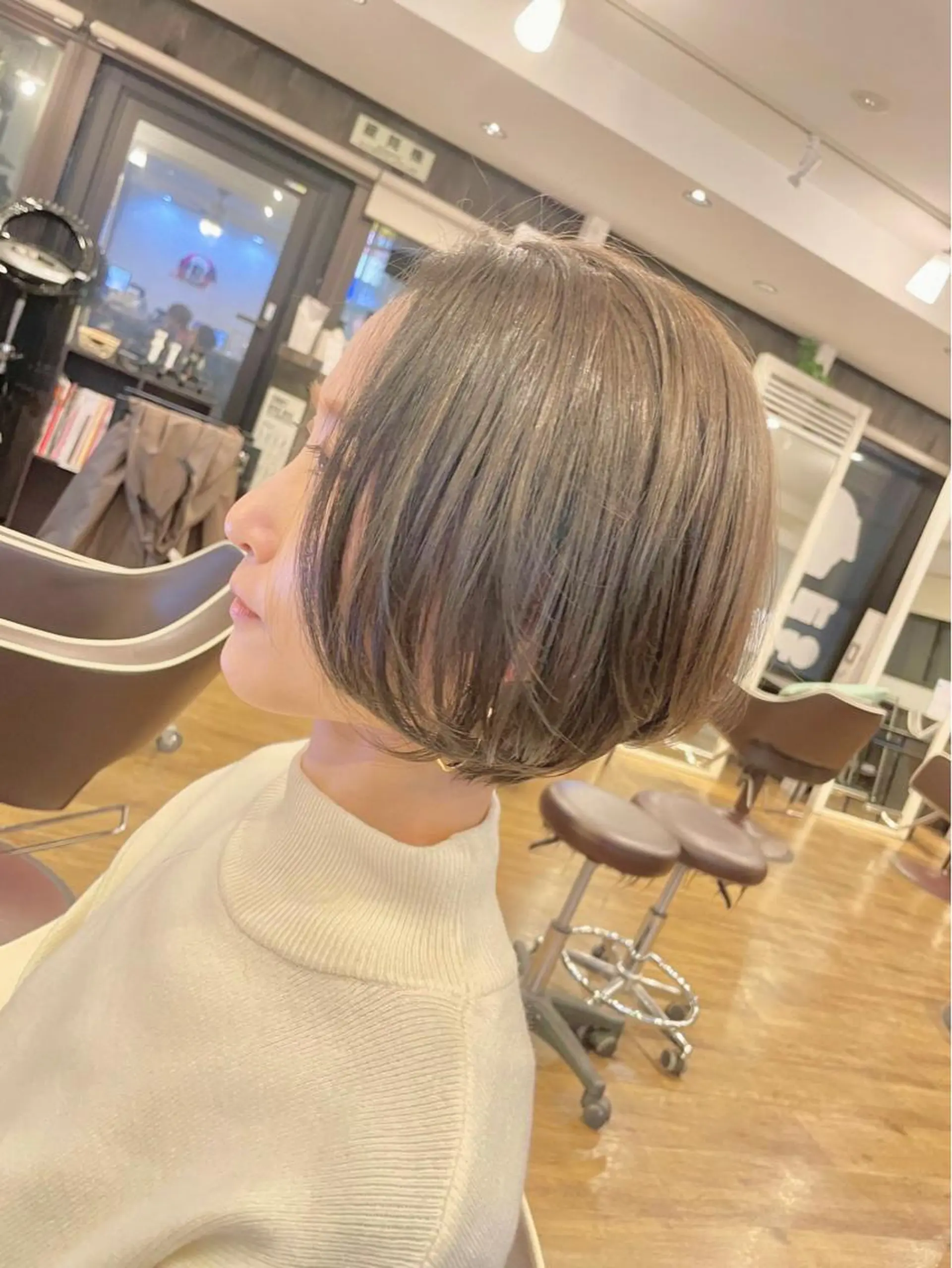 ショート カラー カット ヘアカラー トリートメント ヘアセット limit陽平 ショート/ボブのヘアスタイル