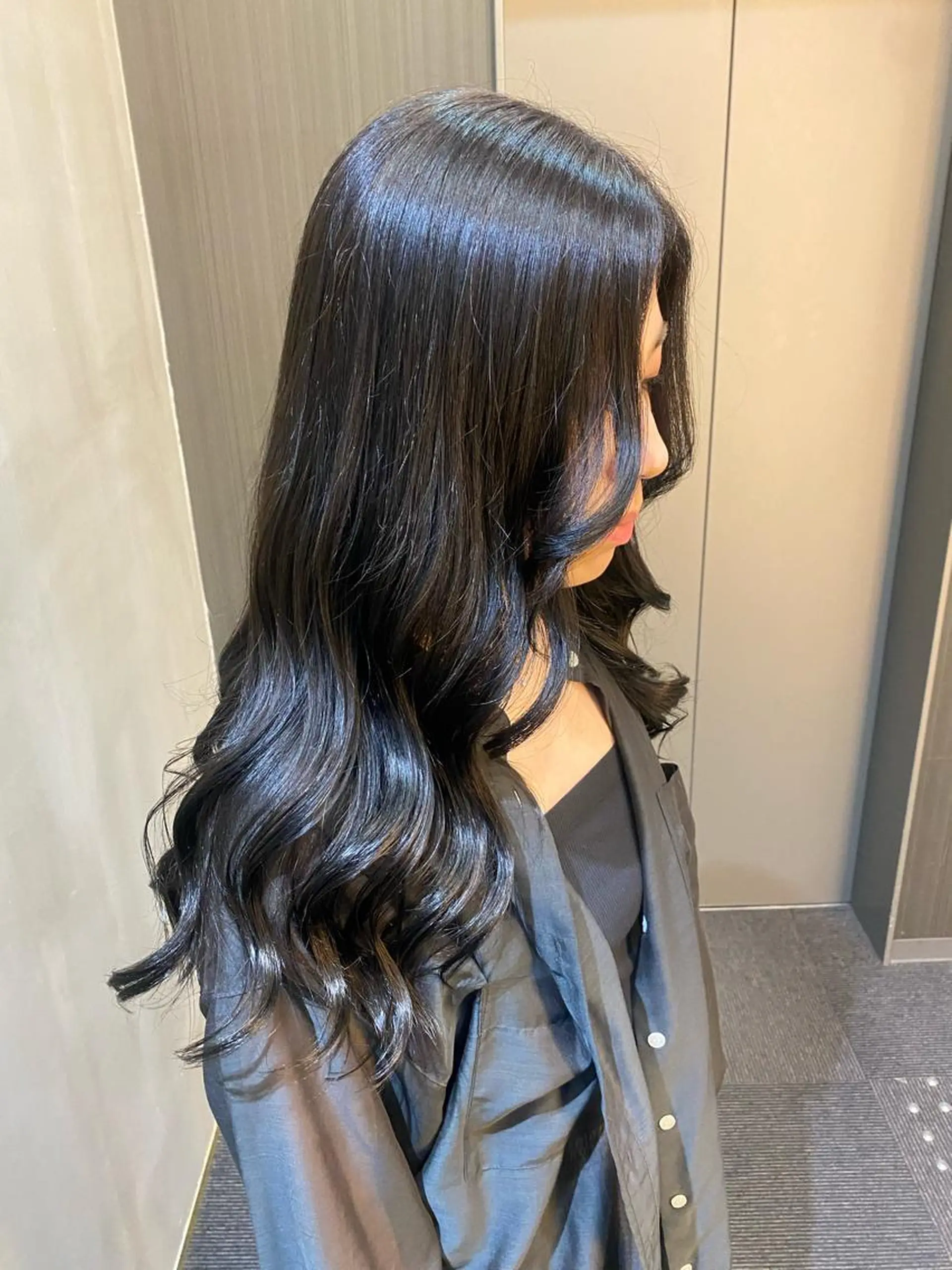 ロング カラー 韓国×髪質改善カラー 💎hinaのヘアスタイル