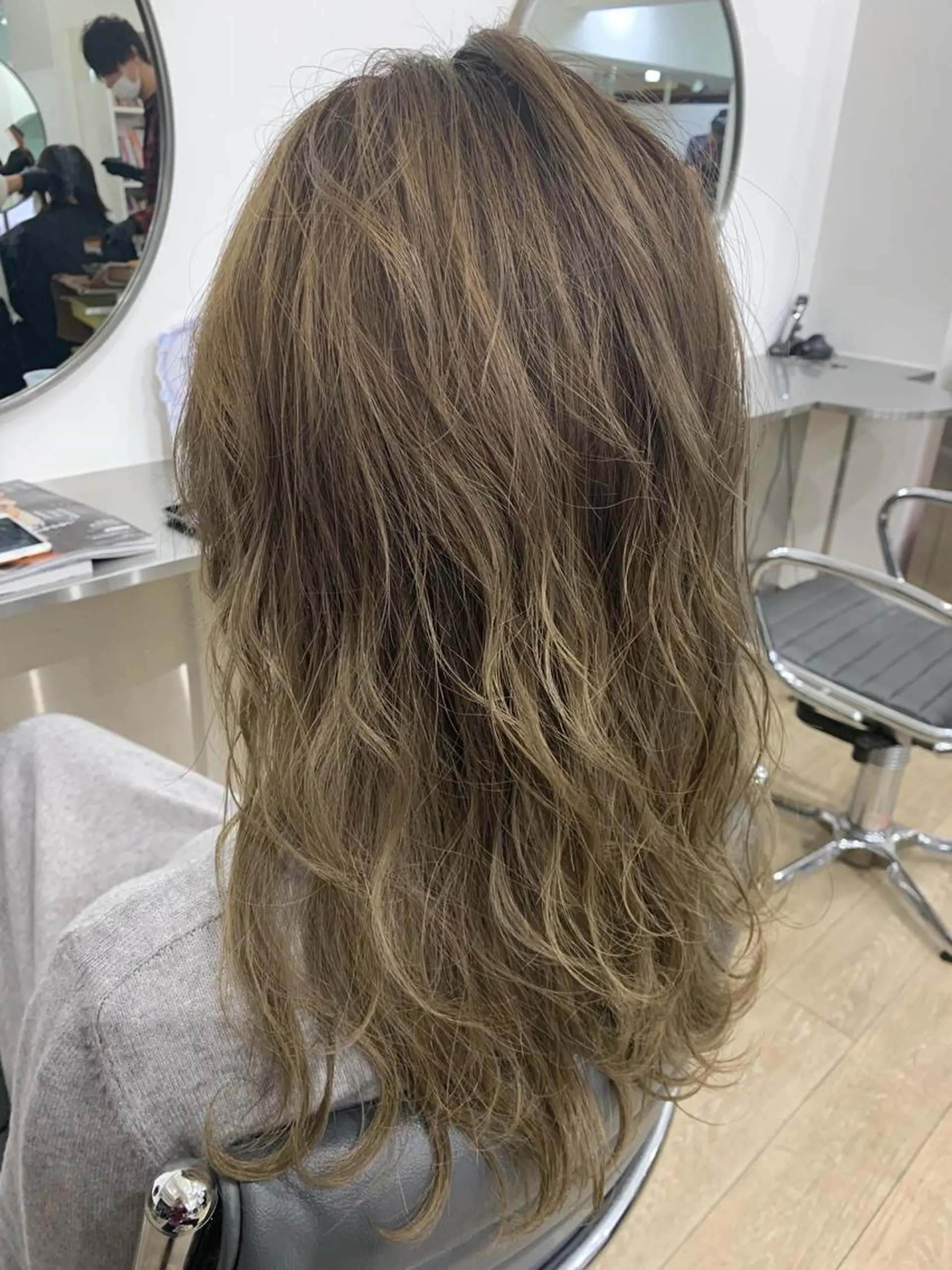 ロング カラー ヘアカラー トリートメント Reb_keiji 👑小倉圭司のヘアスタイル