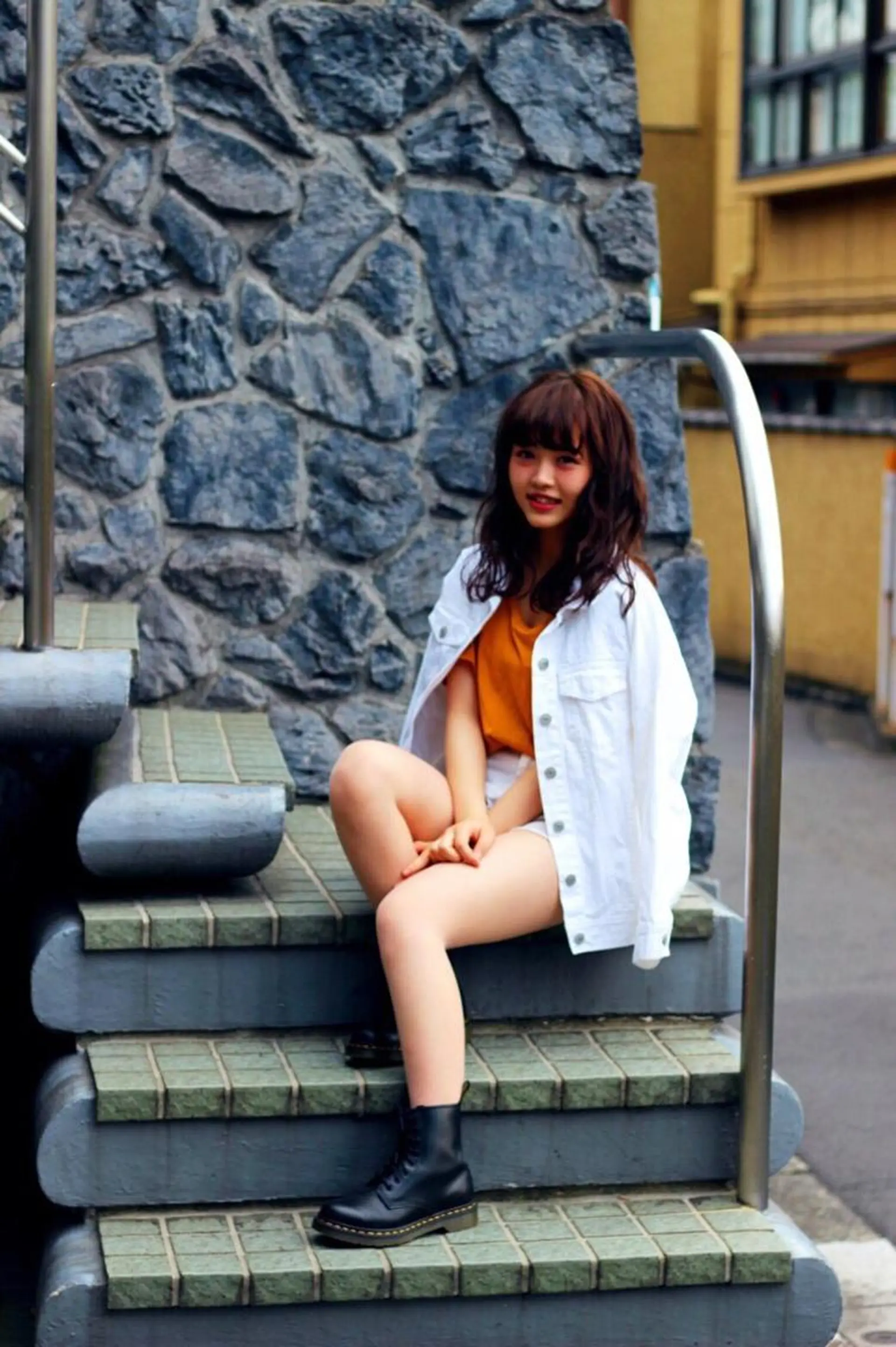 セミロング ヘアアレンジ 西村 文豪のヘアスタイル