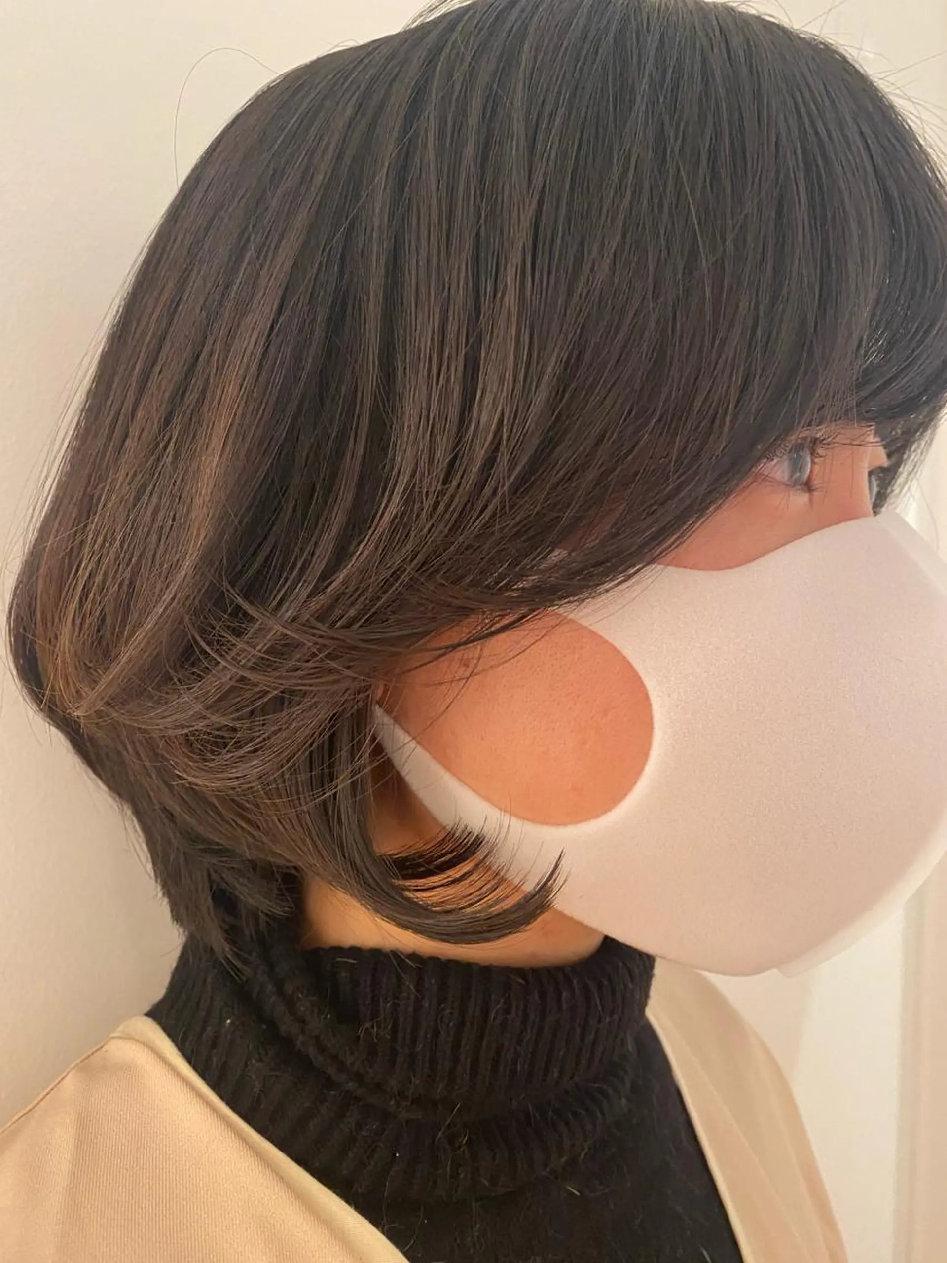 ミディアム 松崎 遼大のヘアスタイル