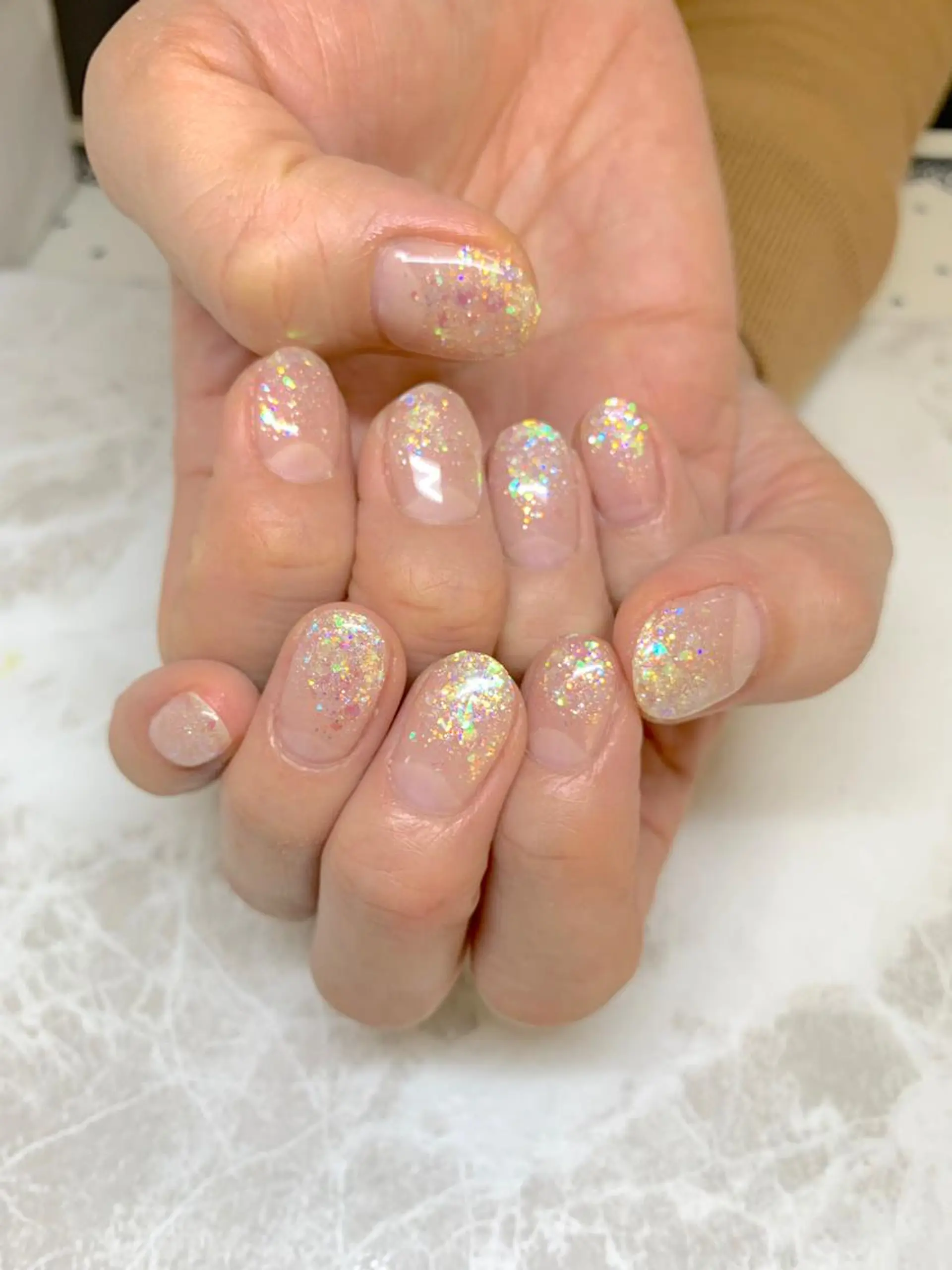 ネイル ラメ(グリッター) LULU LIMAのネイルデザイン