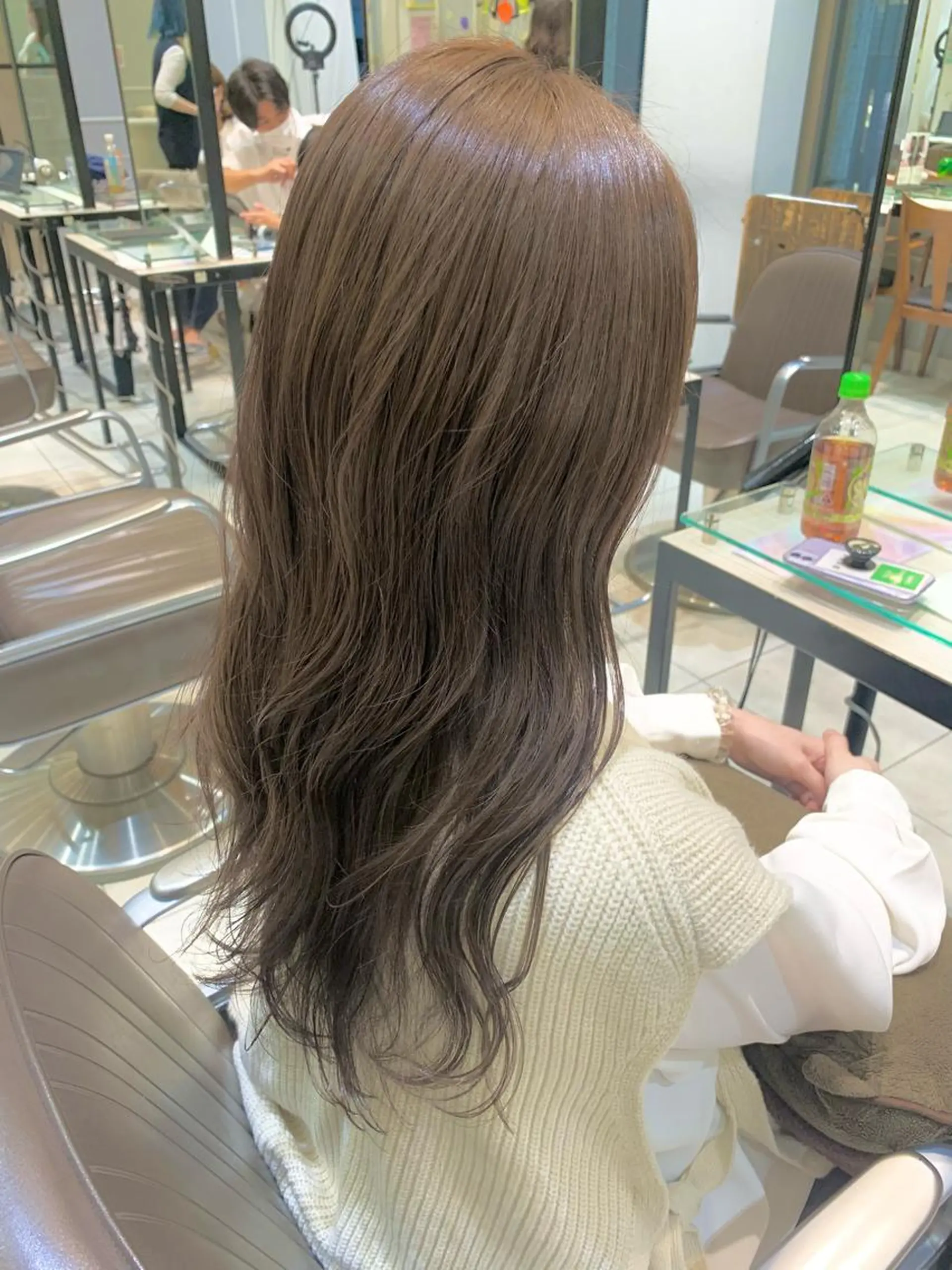 ロング ヘアカラー トリートメント SALOWIN 銀座一丁目店所属・髪質改善/縮毛矯正 🎀小林 唯 🎀のヘアスタイル