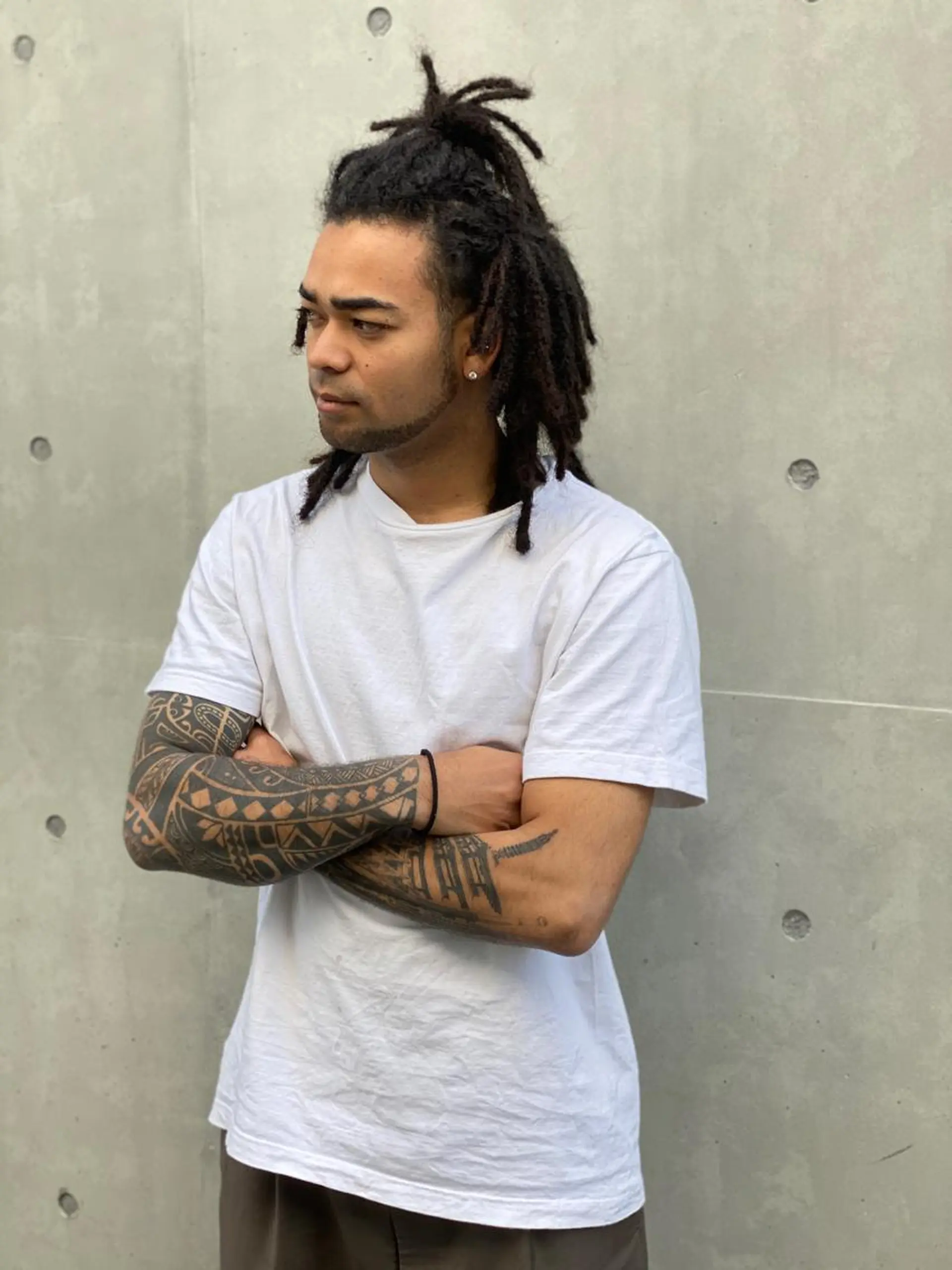 ミディアム カラー パーマ ヘアアレンジ メンズ キッズ ネイル マツエク・マツパ 中元 淳のヘアスタイル