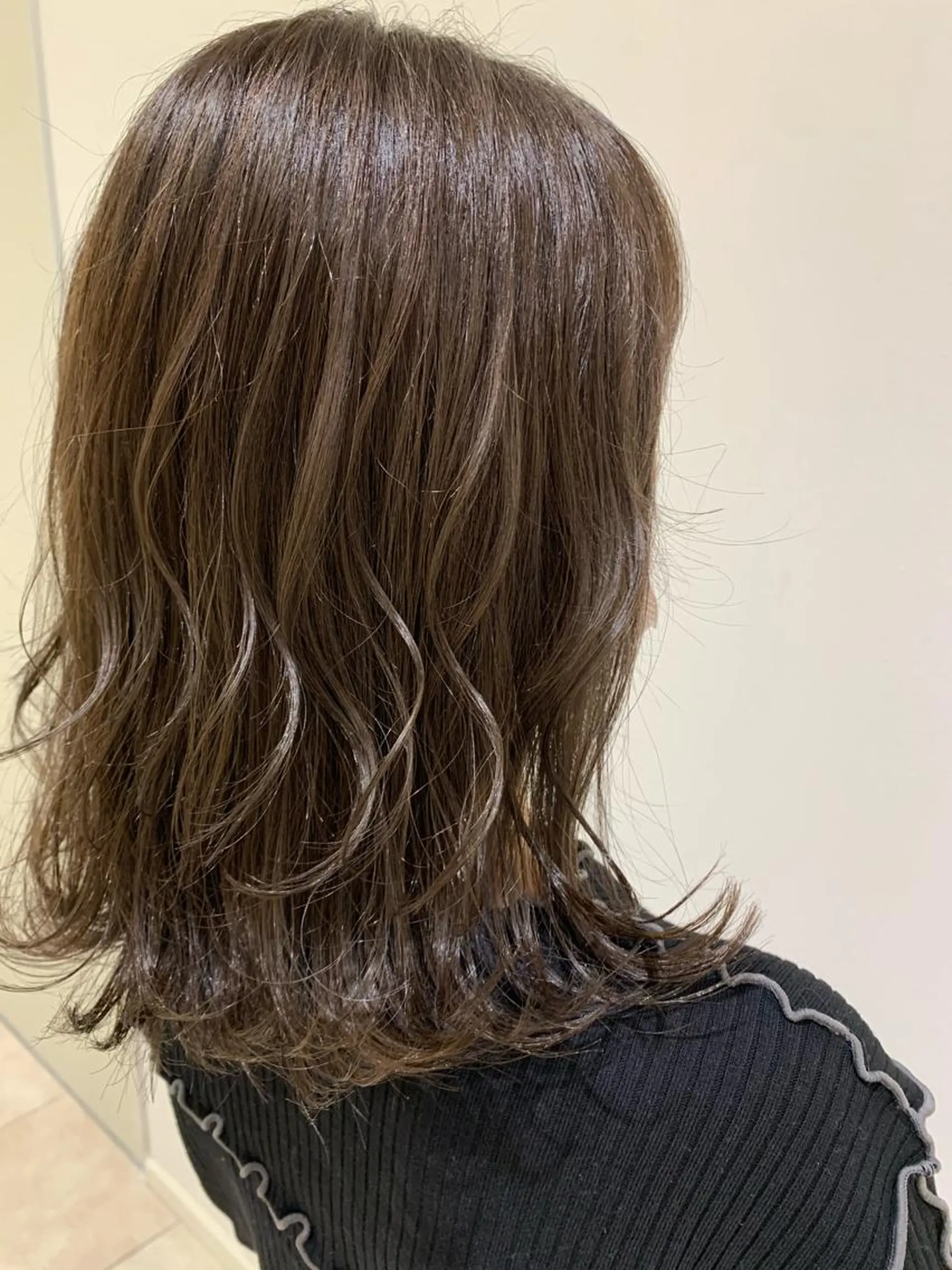 セミロング カラー 💎K-two名古屋 安田ちづる💎のヘアスタイル