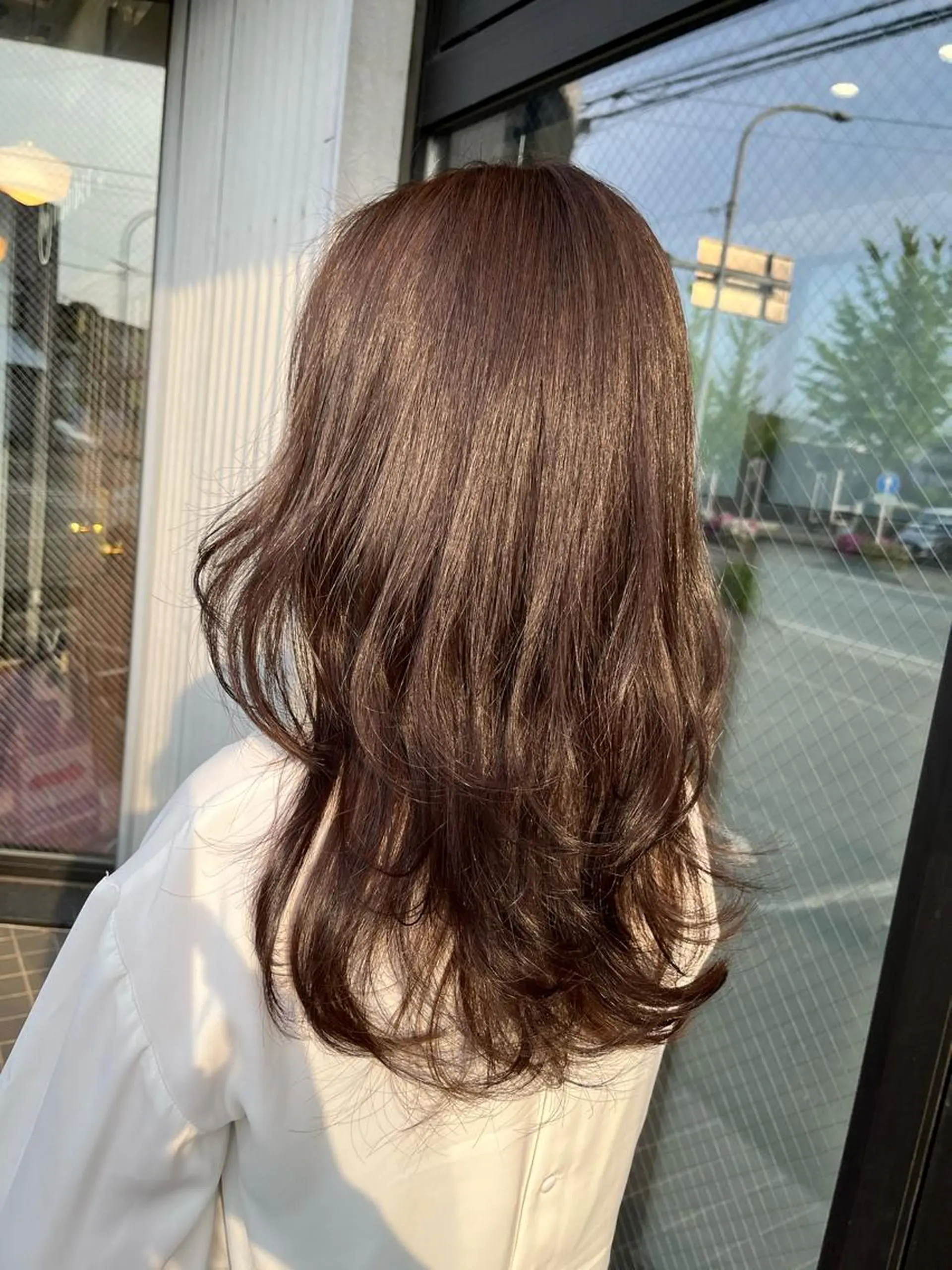 ロング くびれヘア 韓国風ヘア くびれレイヤー レイヤーカット N° Elune MIYUUのヘアスタイル