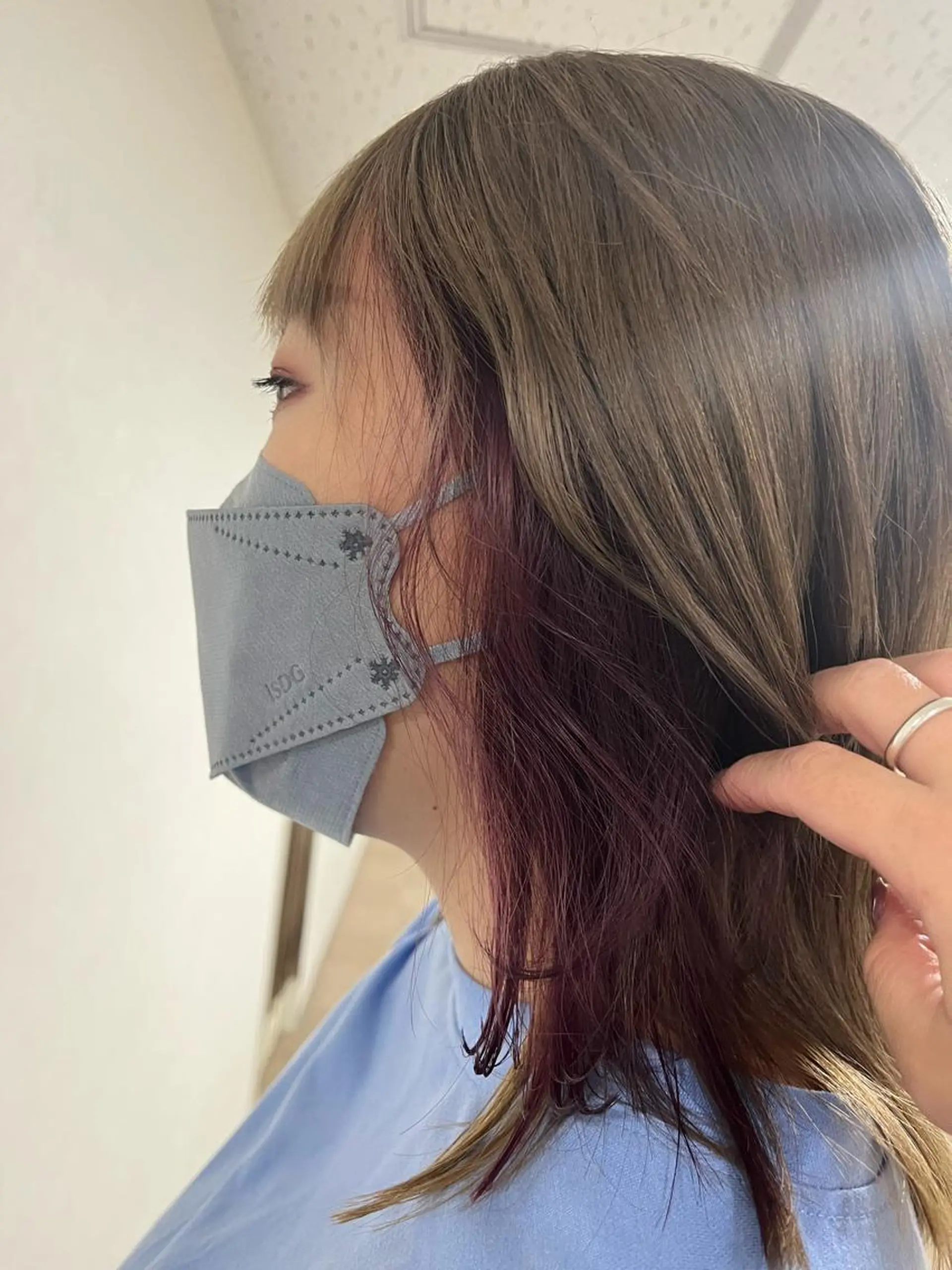 ミディアム カラー ヘアカラー トリートメント ハイトーンカラー/ 🌞セキヤアイ🌈のその他イメージ