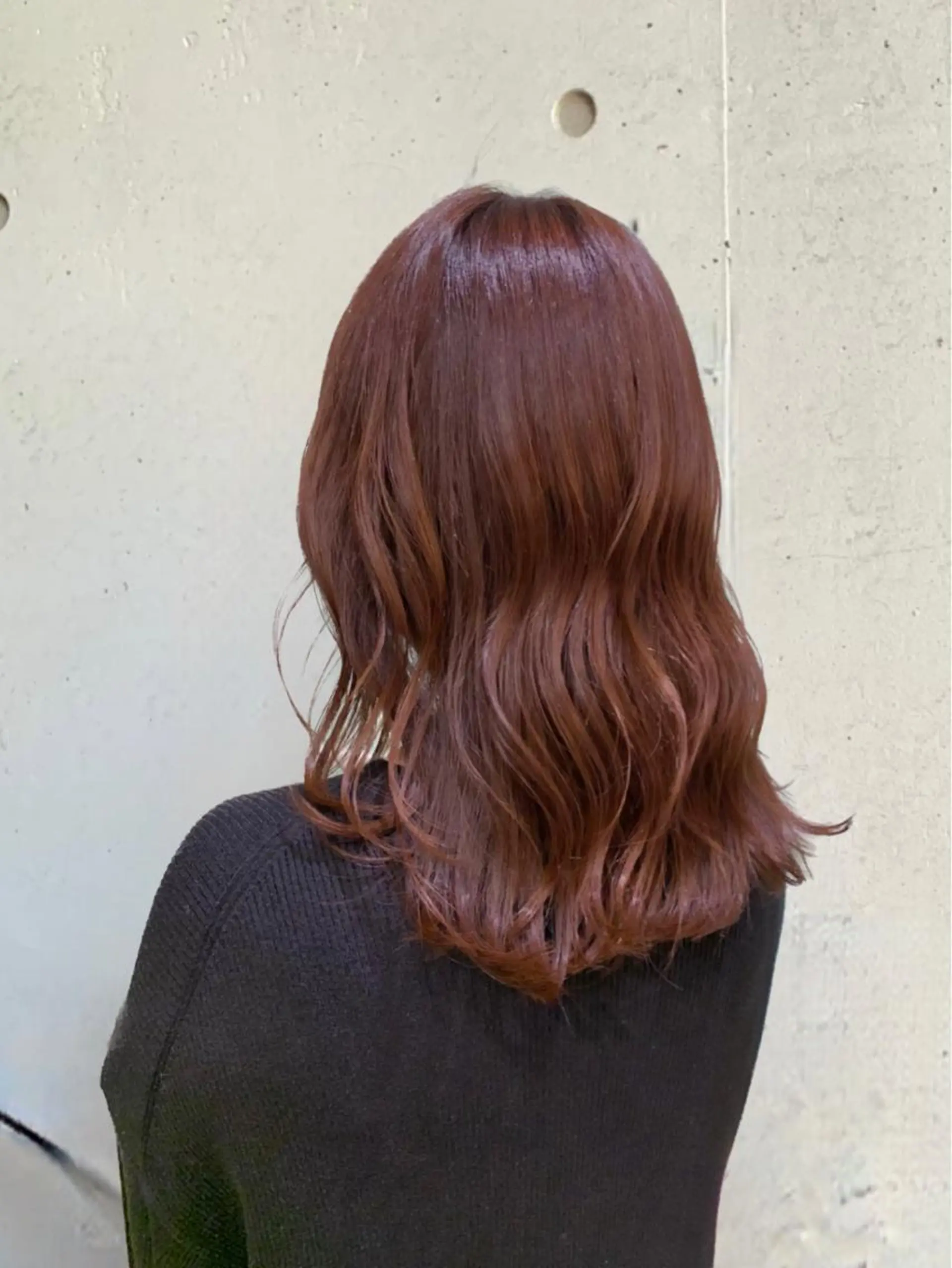 ミディアム レイヤーカット カット ヘアカラー トリートメント 森山 佳小里/カラー /似合わせカットのヘアスタイル