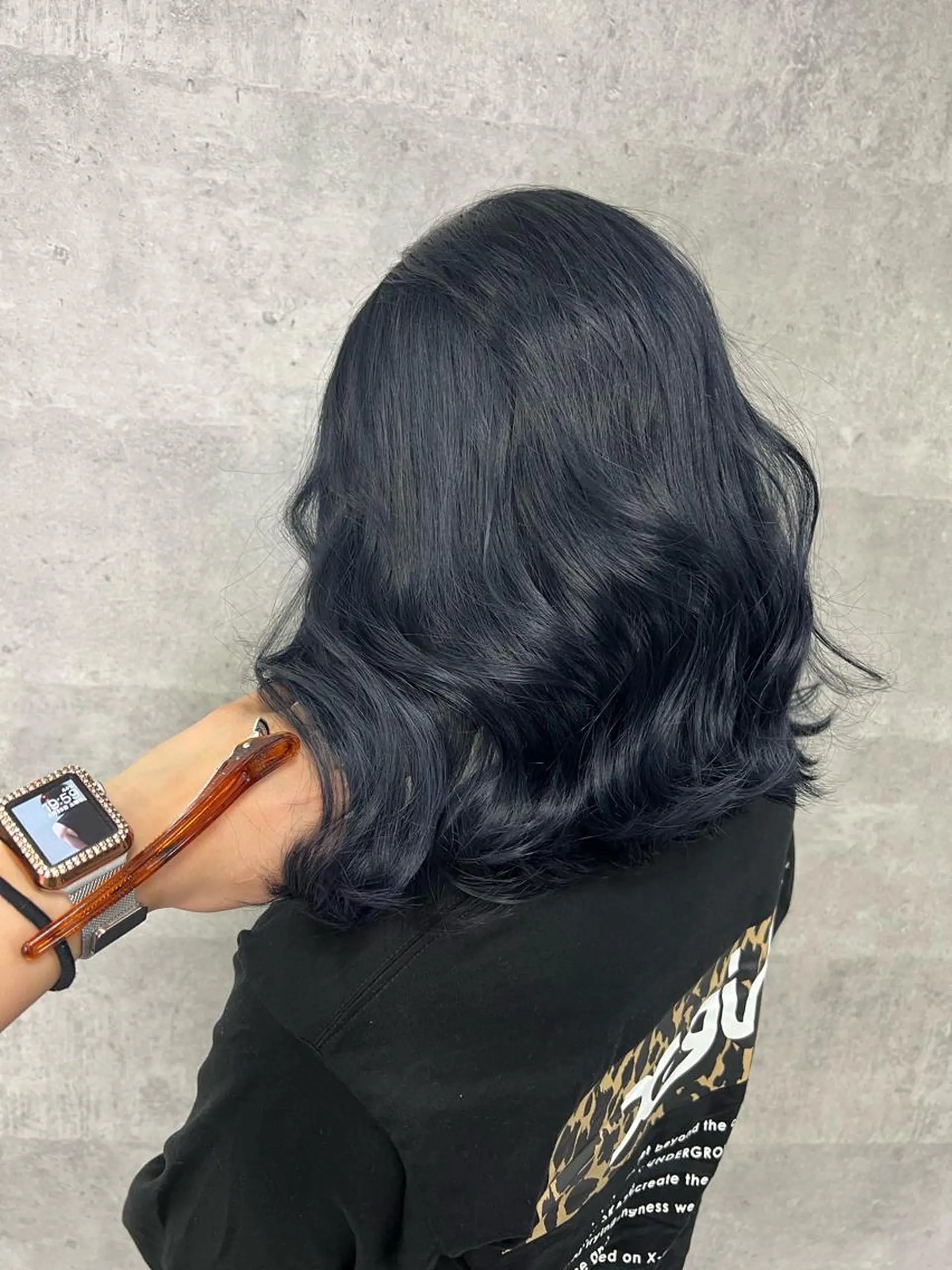 ミディアム カラー ヘアカラー シールエクステ特化 ハイトーン、NANAのヘアスタイル