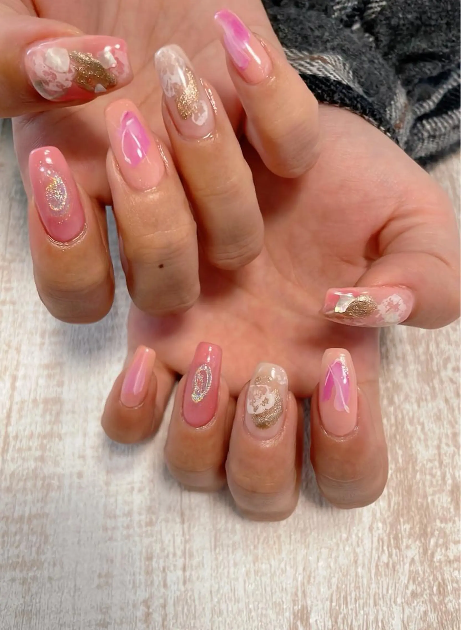 ネイル nail salon Farbe〜ファルべのネイルデザイン