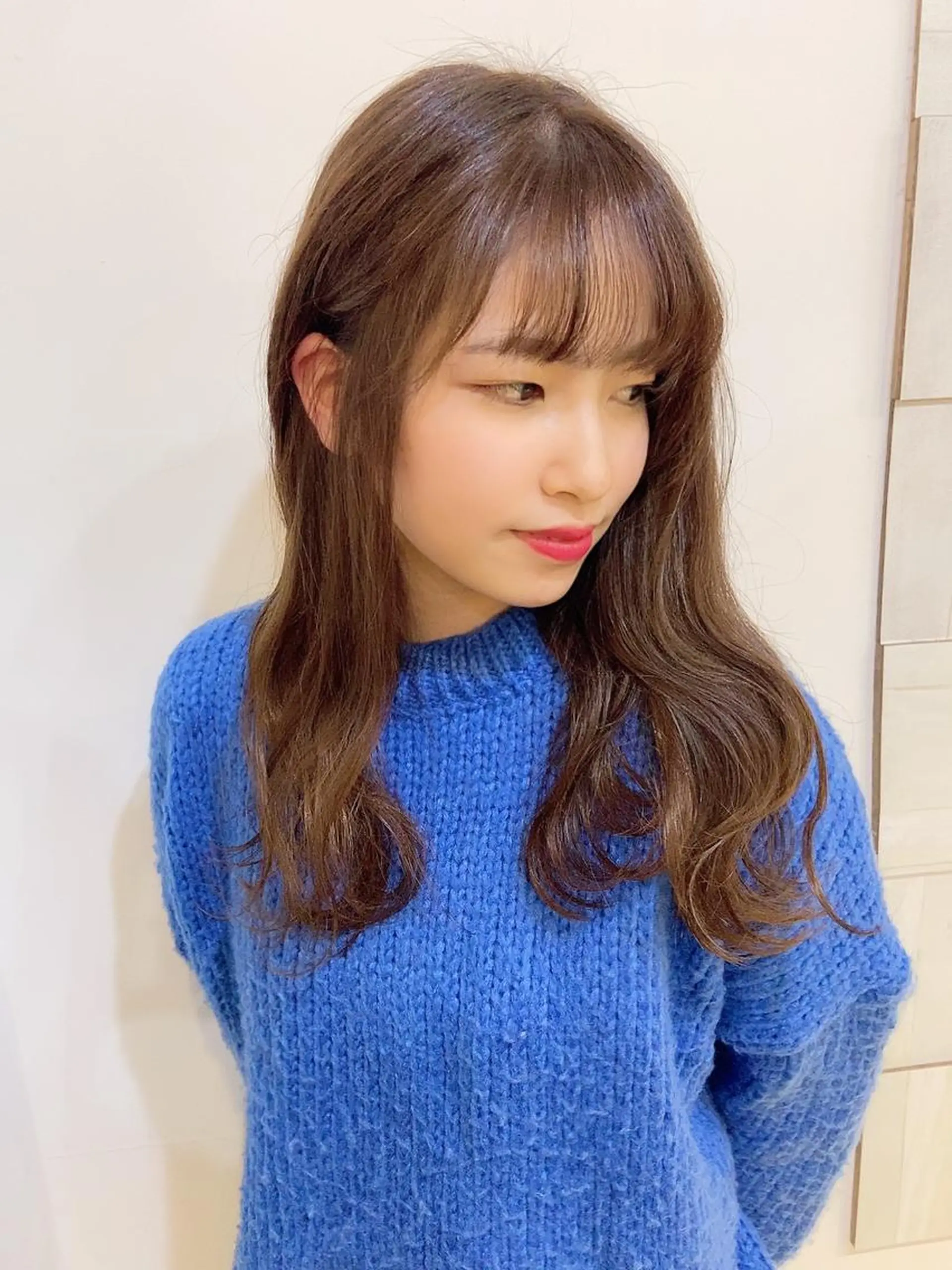 ロング アッシュ ヘアカラー 🌼志岐 恵🌼のヘアスタイル