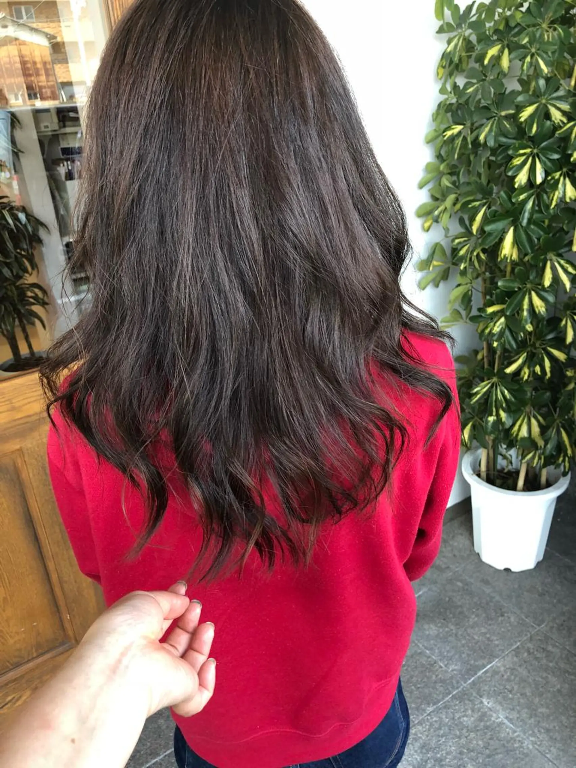 ロング カラー ヘアアレンジ ture by gladのヘアスタイル