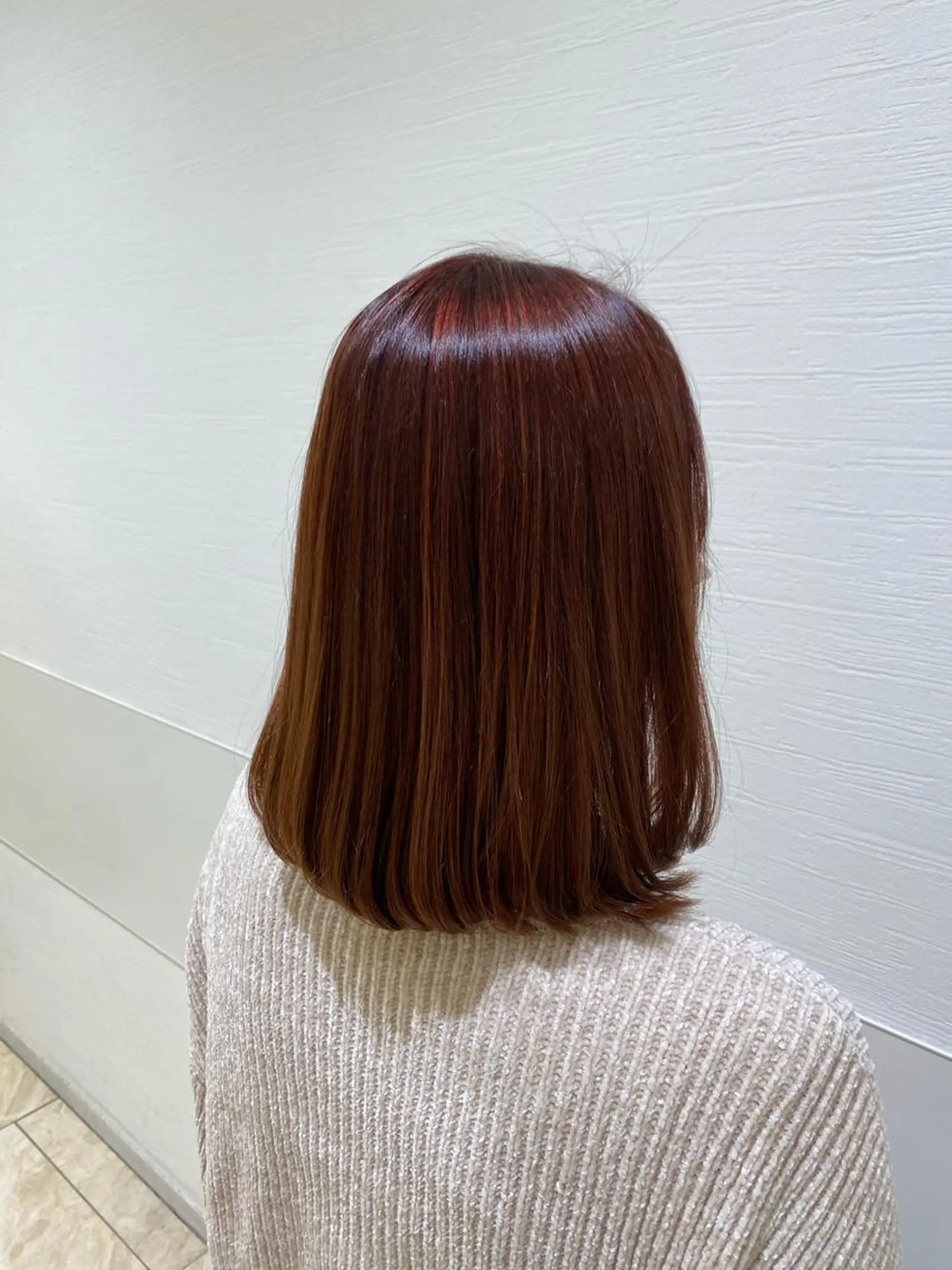 ミディアム カラー ナチュラル艶カラー 🤎maoのヘアスタイル