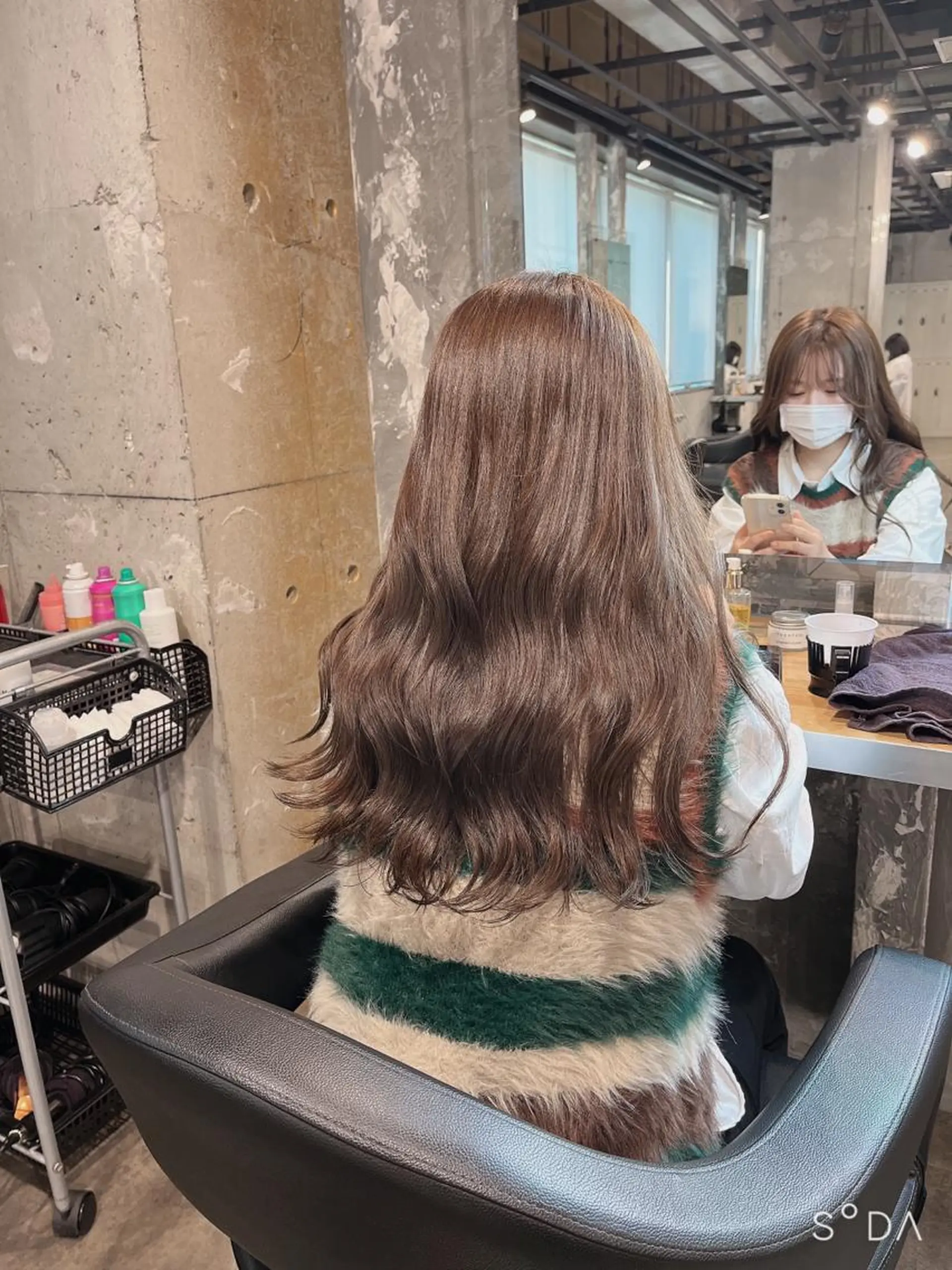 セミロング ARMONY所属・コテ巻き風パーマの神 🌵すぐるのヘアスタイル