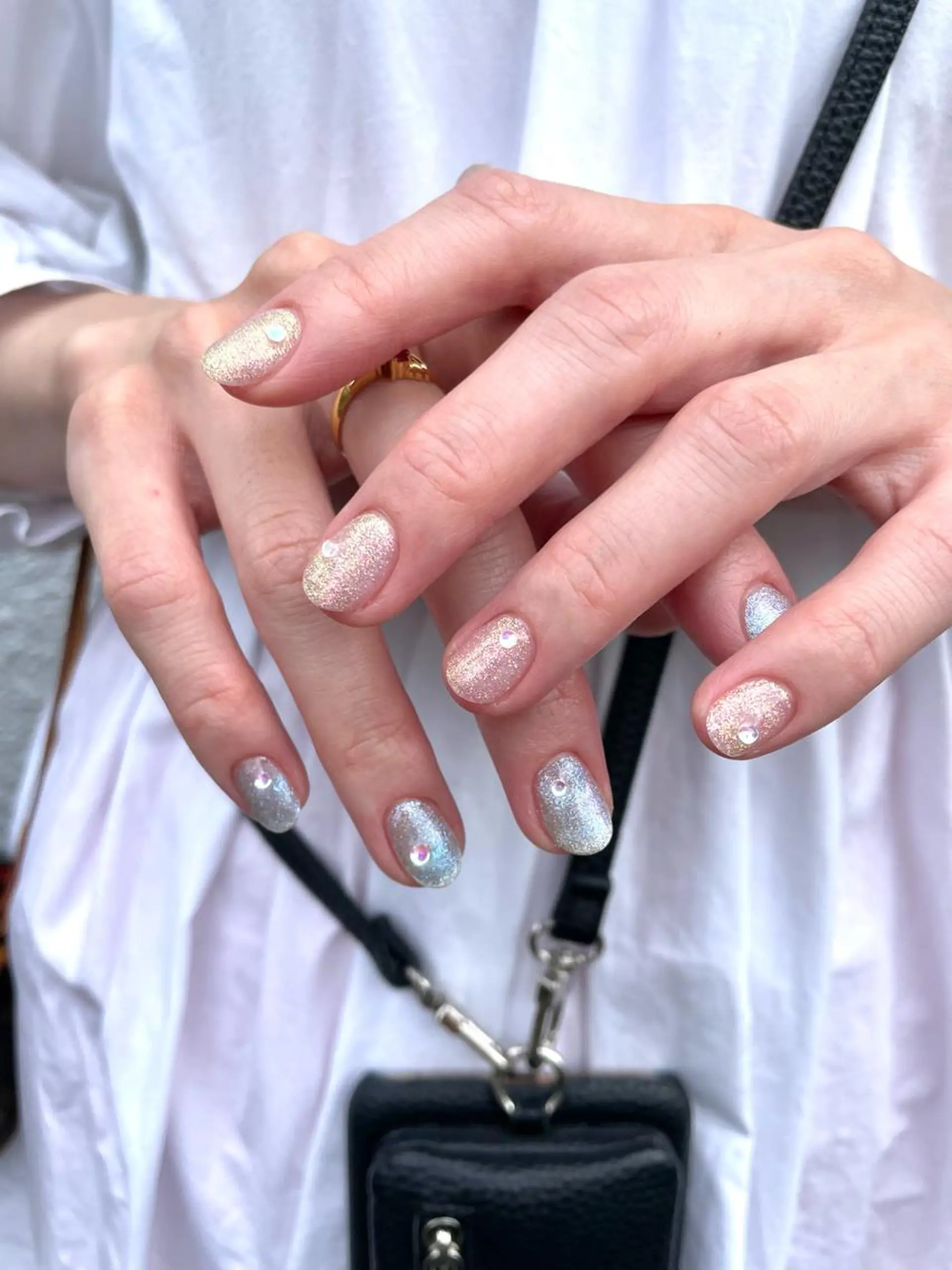 ネイル フラッシュネイル マグネットネイル ストーンネイル ハンドネイル フットネイル Beauty Salon GIGI所属・GIGI AYA🦋のネイルデザイン