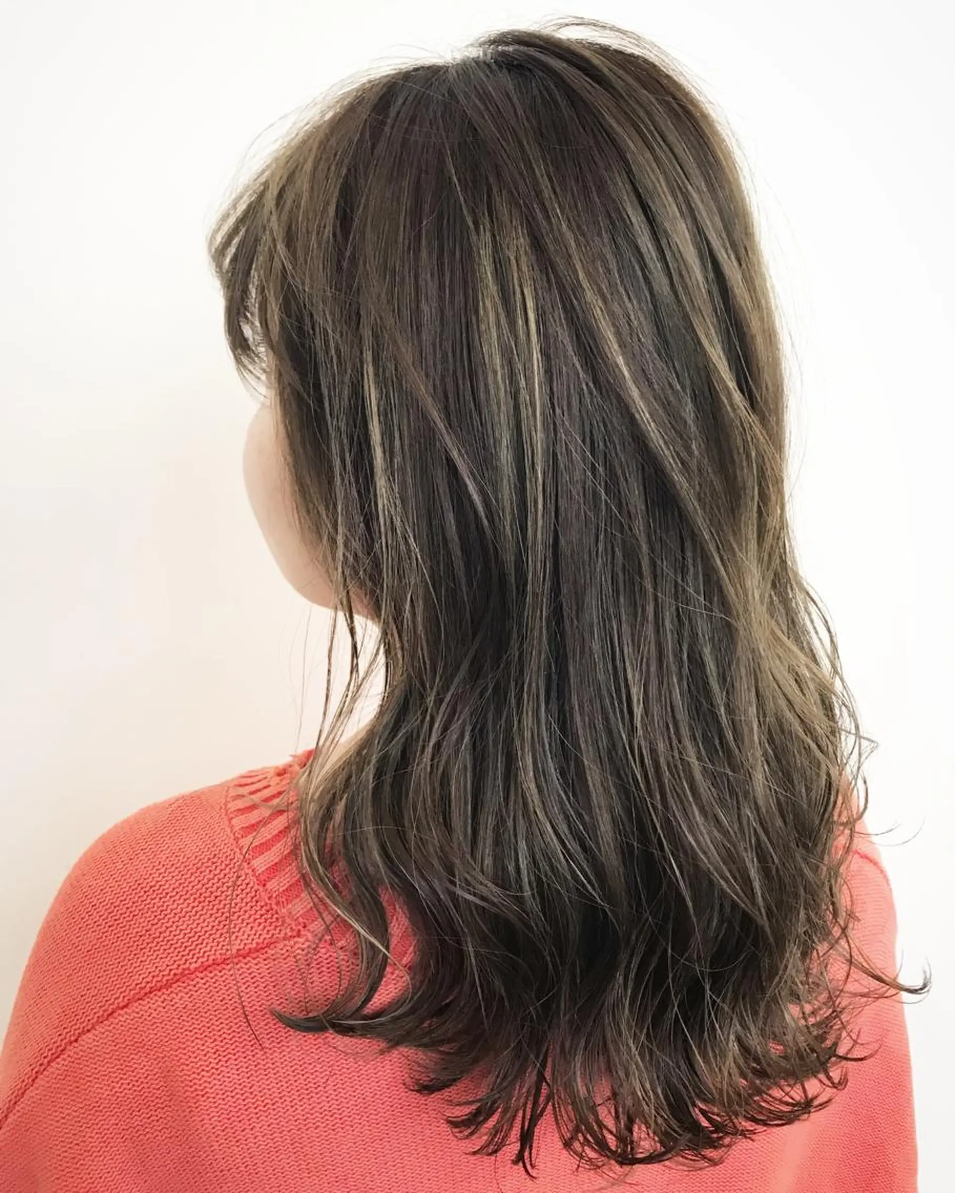 セミロング カラー 髪質改善サロン 心斎橋ARCHEのヘアスタイル