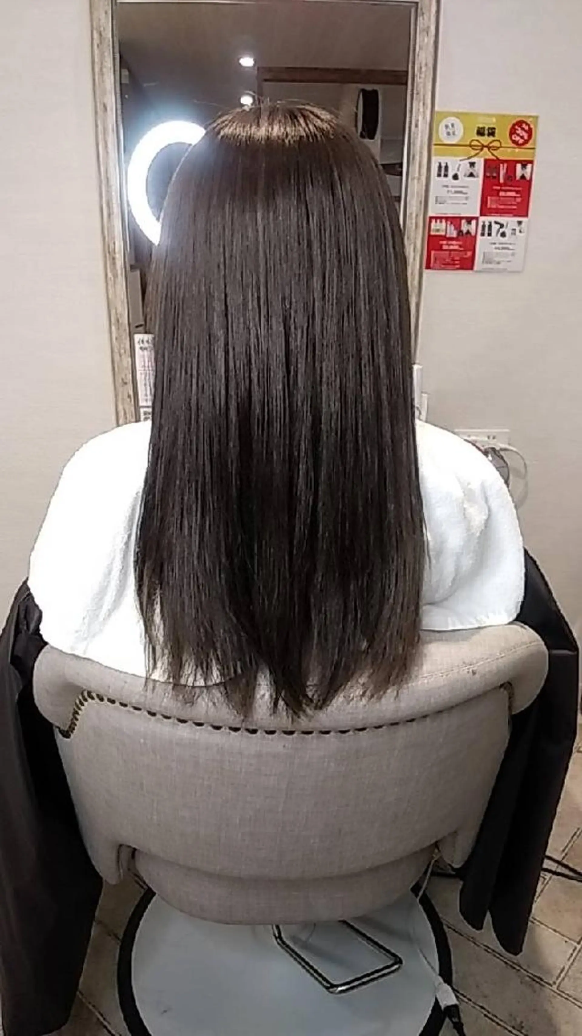 ロング カラー ブルーカラー ブルーグレー 透明感カラー ponte福岡西店所属・kijima ricoのヘアスタイル