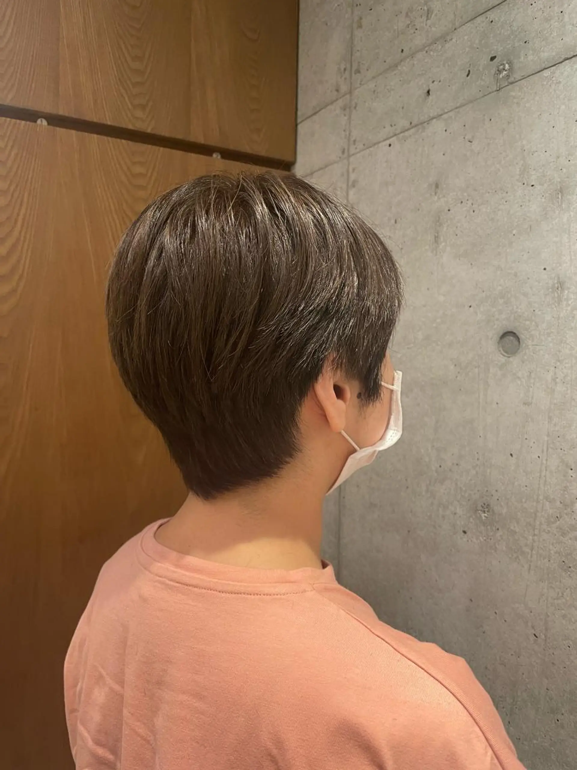 ショート カラー ショートヘア CRESCENDO 山本樹カットカラーのヘアスタイル