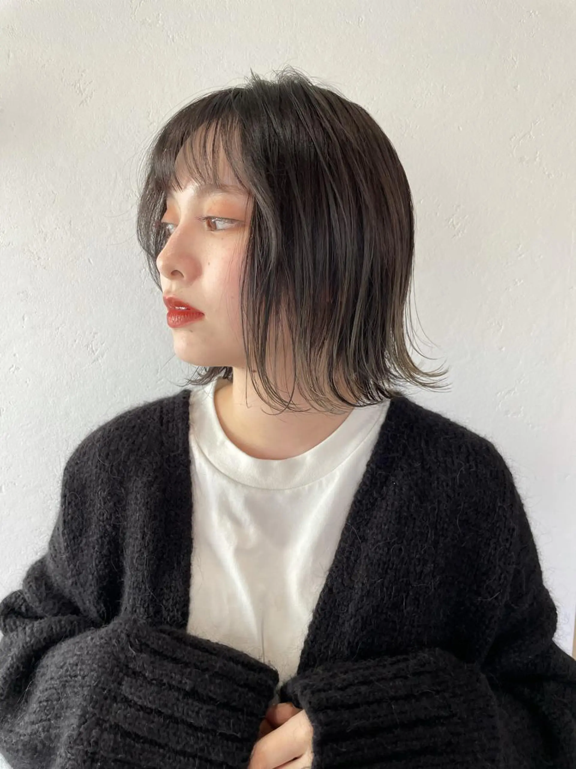 ミディアム カラー SALOWIN下北沢所属・hazuki 🌝のヘアスタイル