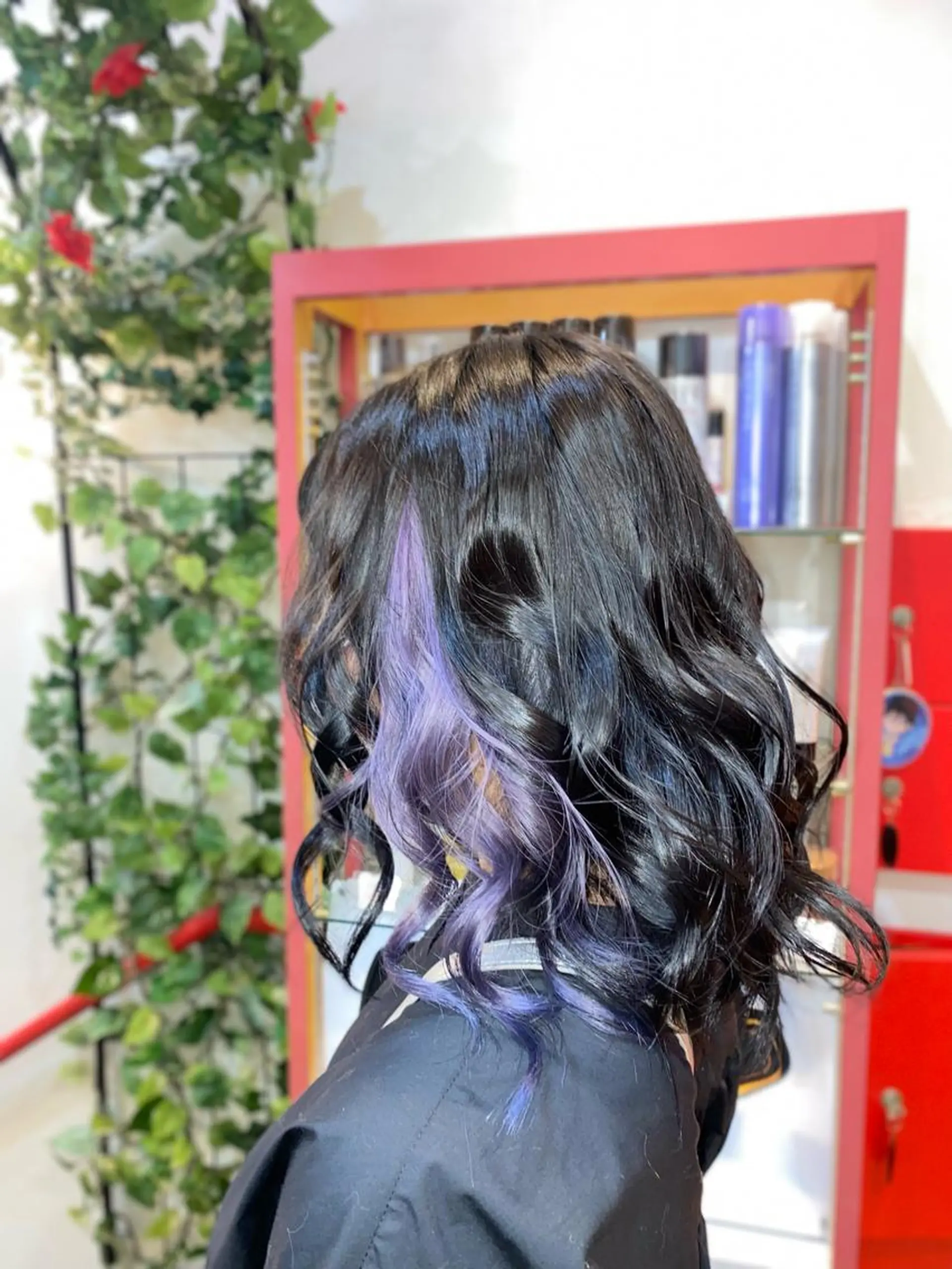 ミディアム ヘアカラー ゆぴ☾‪/推しカラー /ハイトーンのヘアスタイル