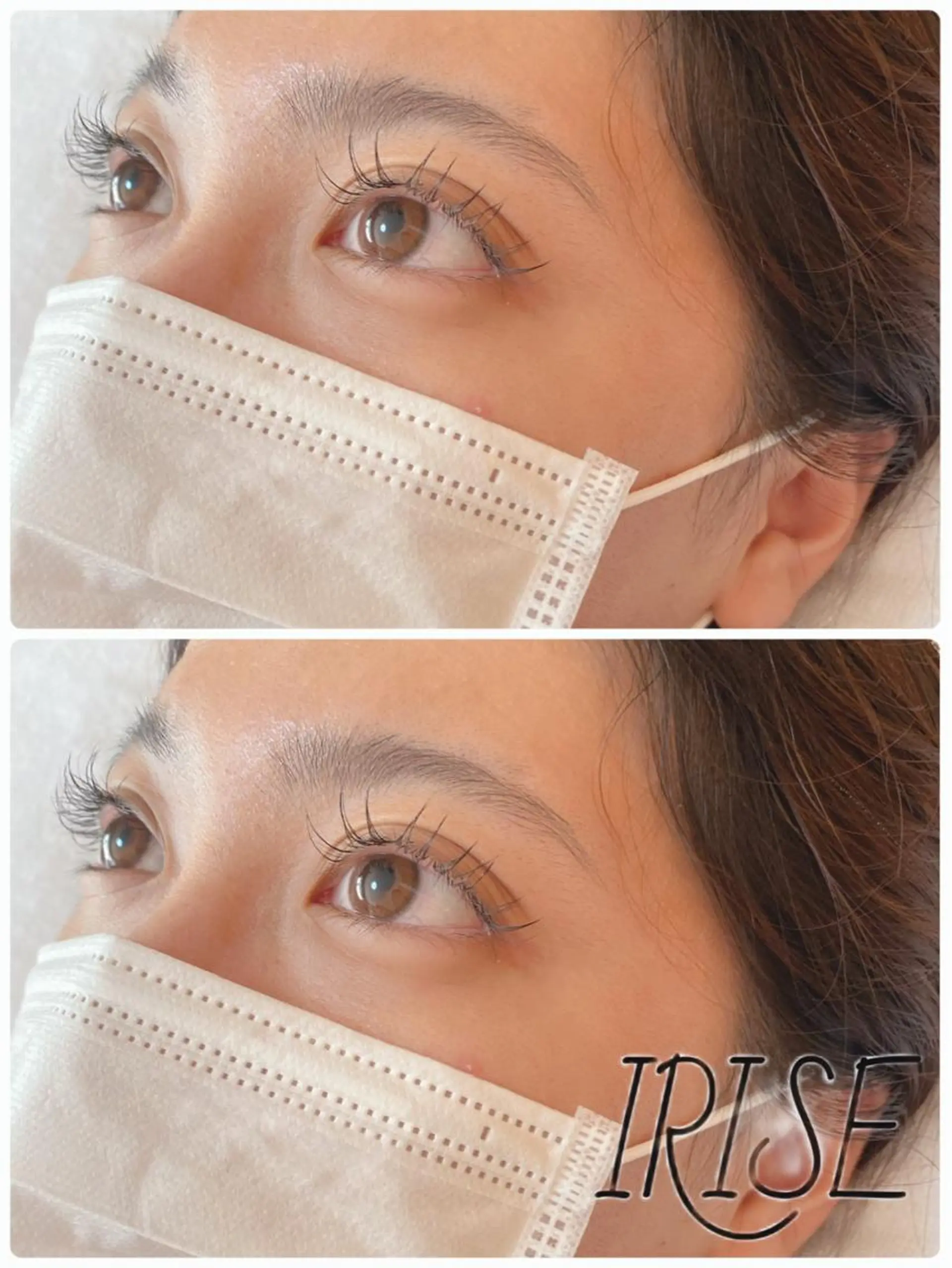 マツエク・マツパ フラットラッシュ ナチュラル salon de   irise所属・salon de iriseのマツエク・マツパデザイン