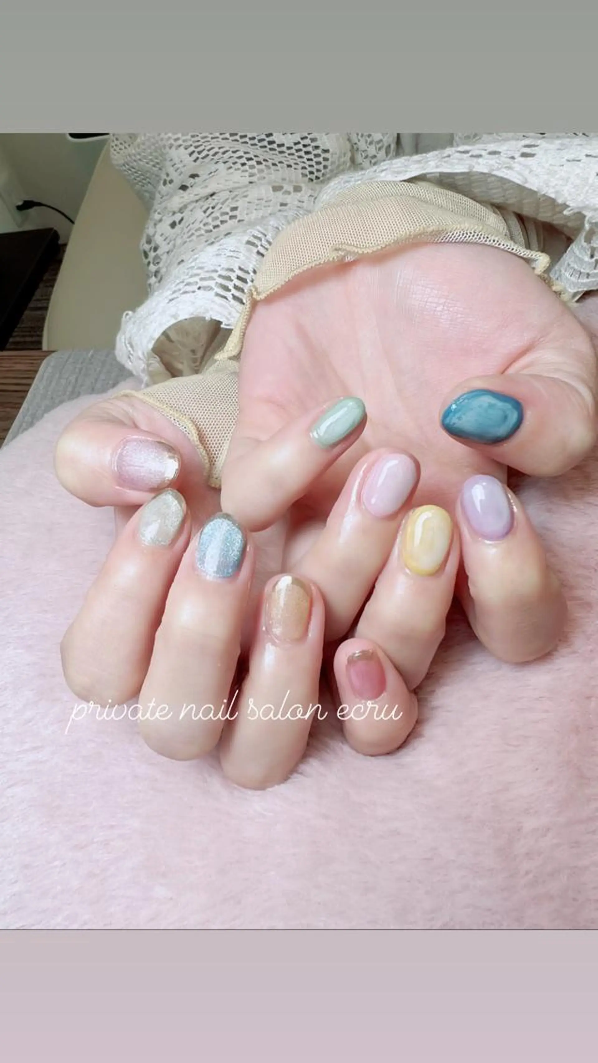 ネイル 持ち込み ecru エクリュのネイルデザイン