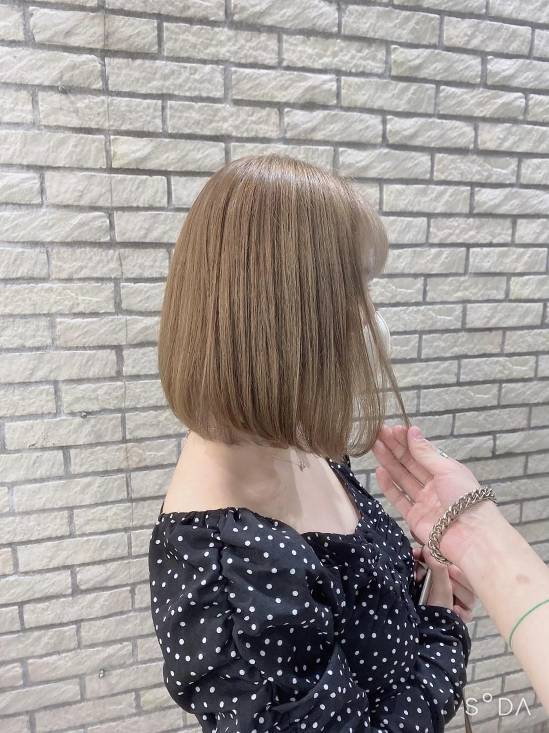 ロング カラー ヘアカラー エリアマネージャー 復活の大澤竜馬のヘアスタイル