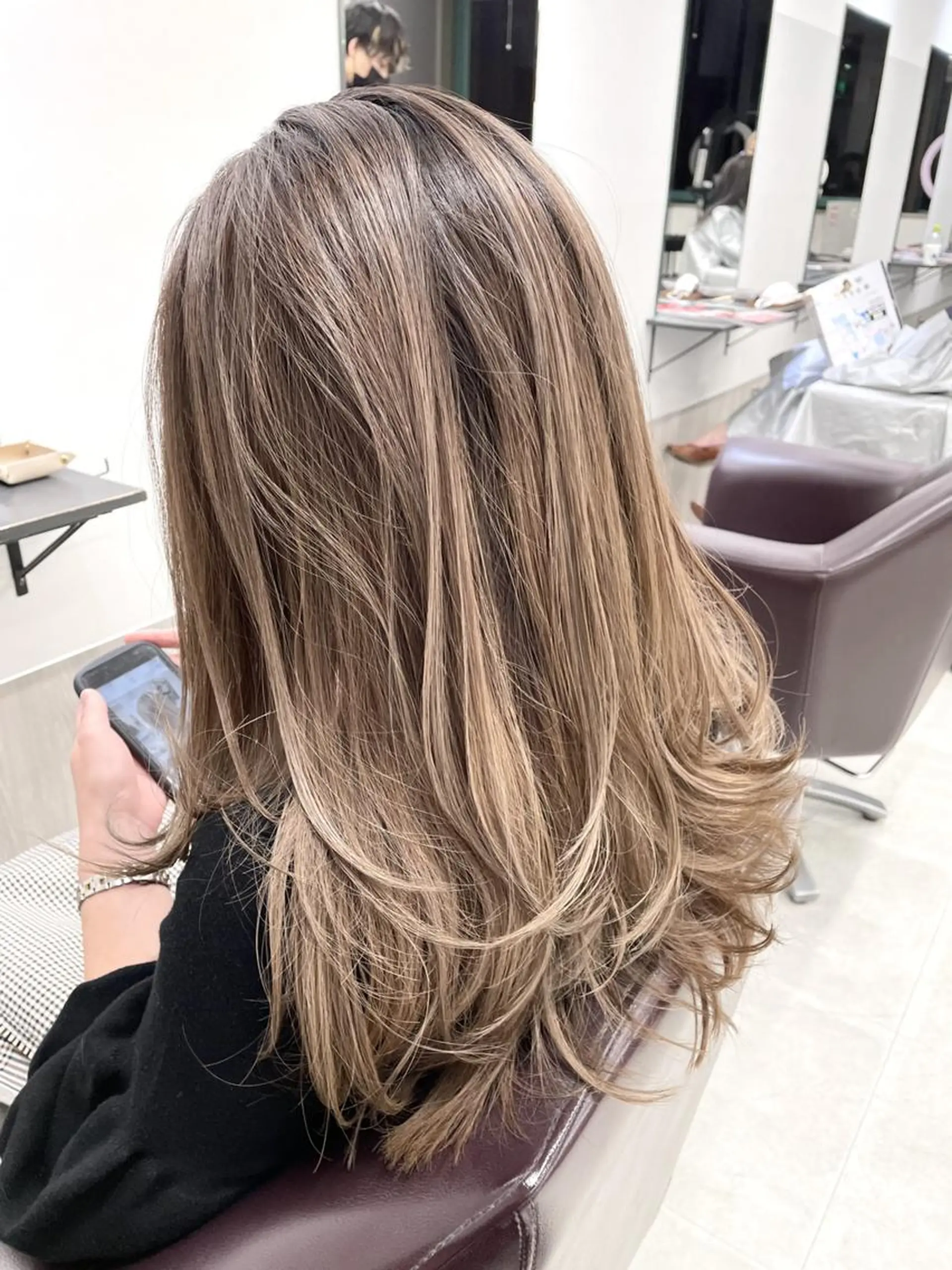 ミディアム カット ヘアカラー トリートメント JILL by GiseL/天神のヘアスタイル