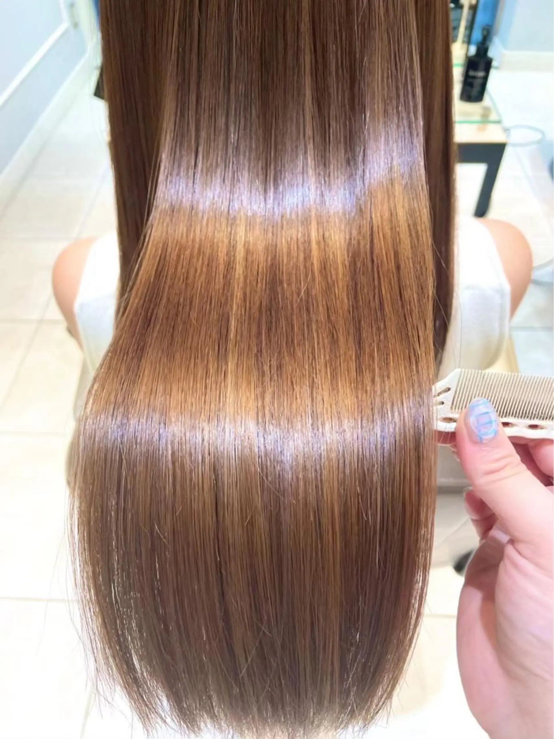 ロング 💜 市川 桃子 💜のヘアスタイル