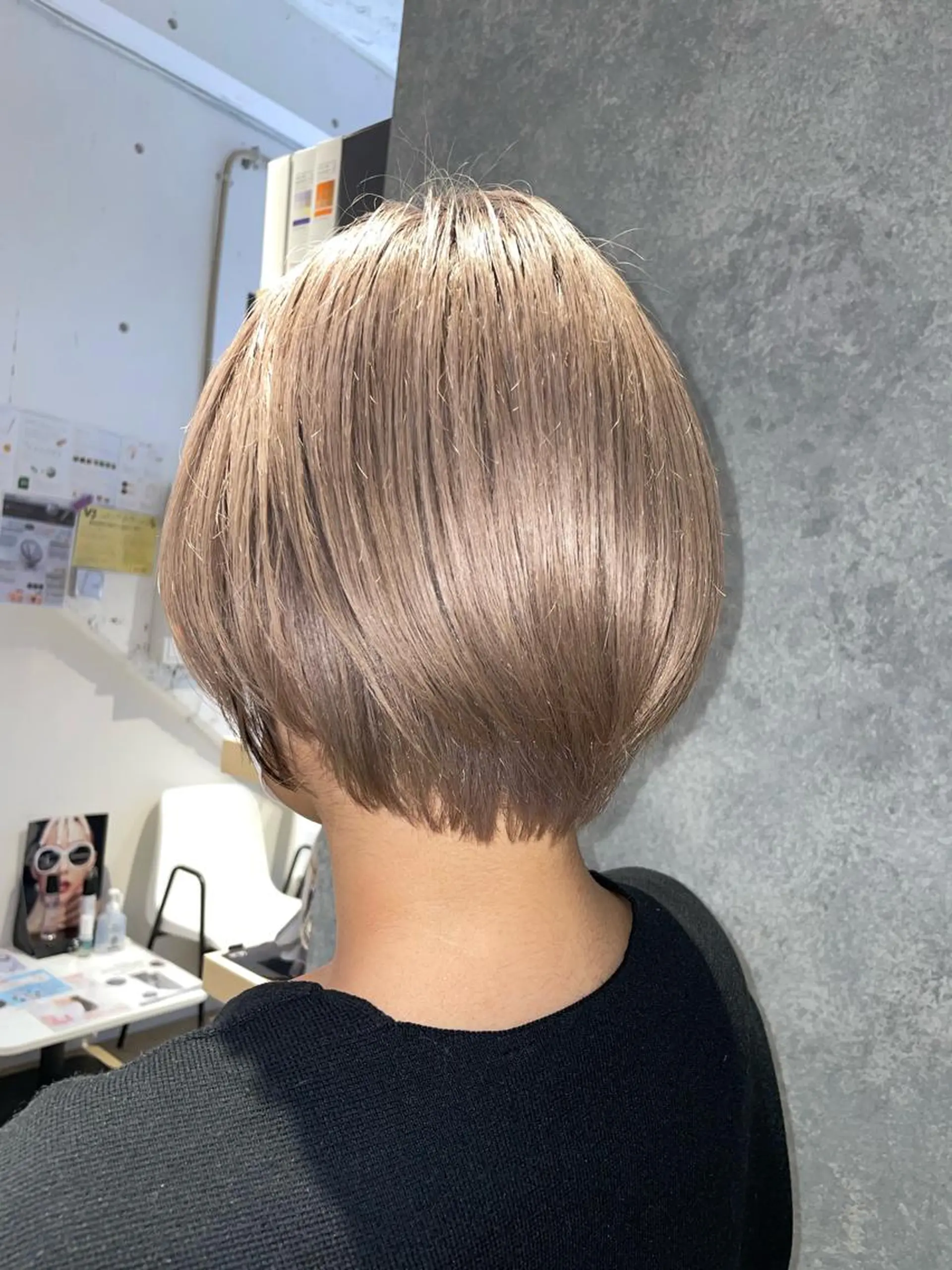 ショート ショートボブ ボブ ショートヘア カット AiRU hair MARINAのヘアスタイル