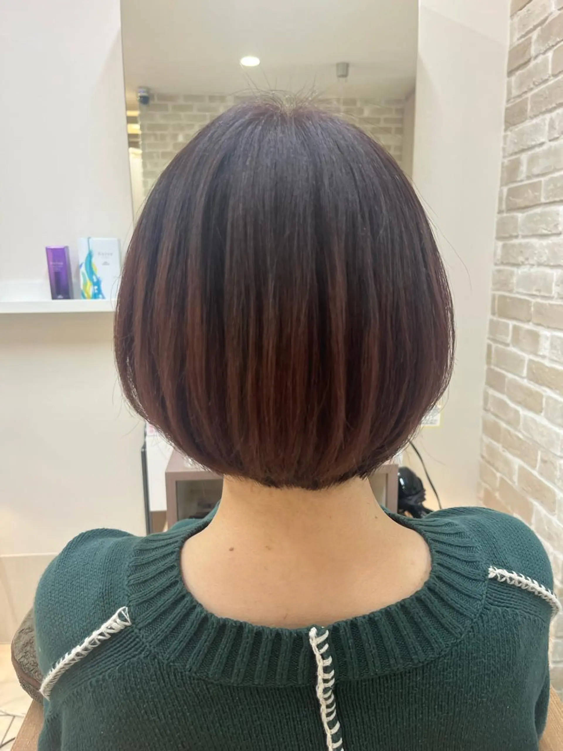 ショート カラー カット ヘアカラー 福本 光のヘアスタイル