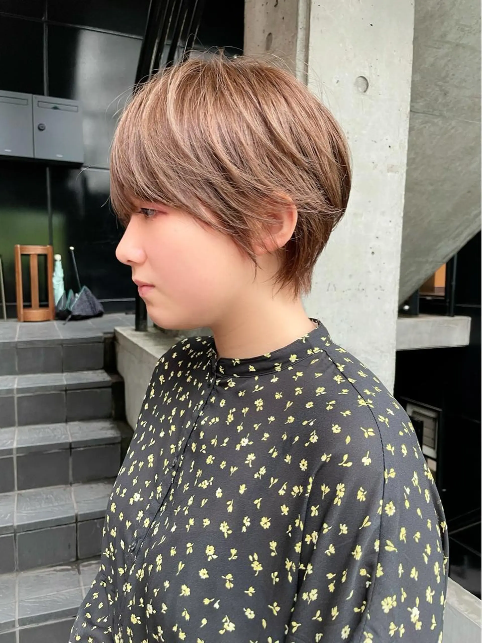 ショート シンプル+αな デザインを 松崎陸のヘアスタイル