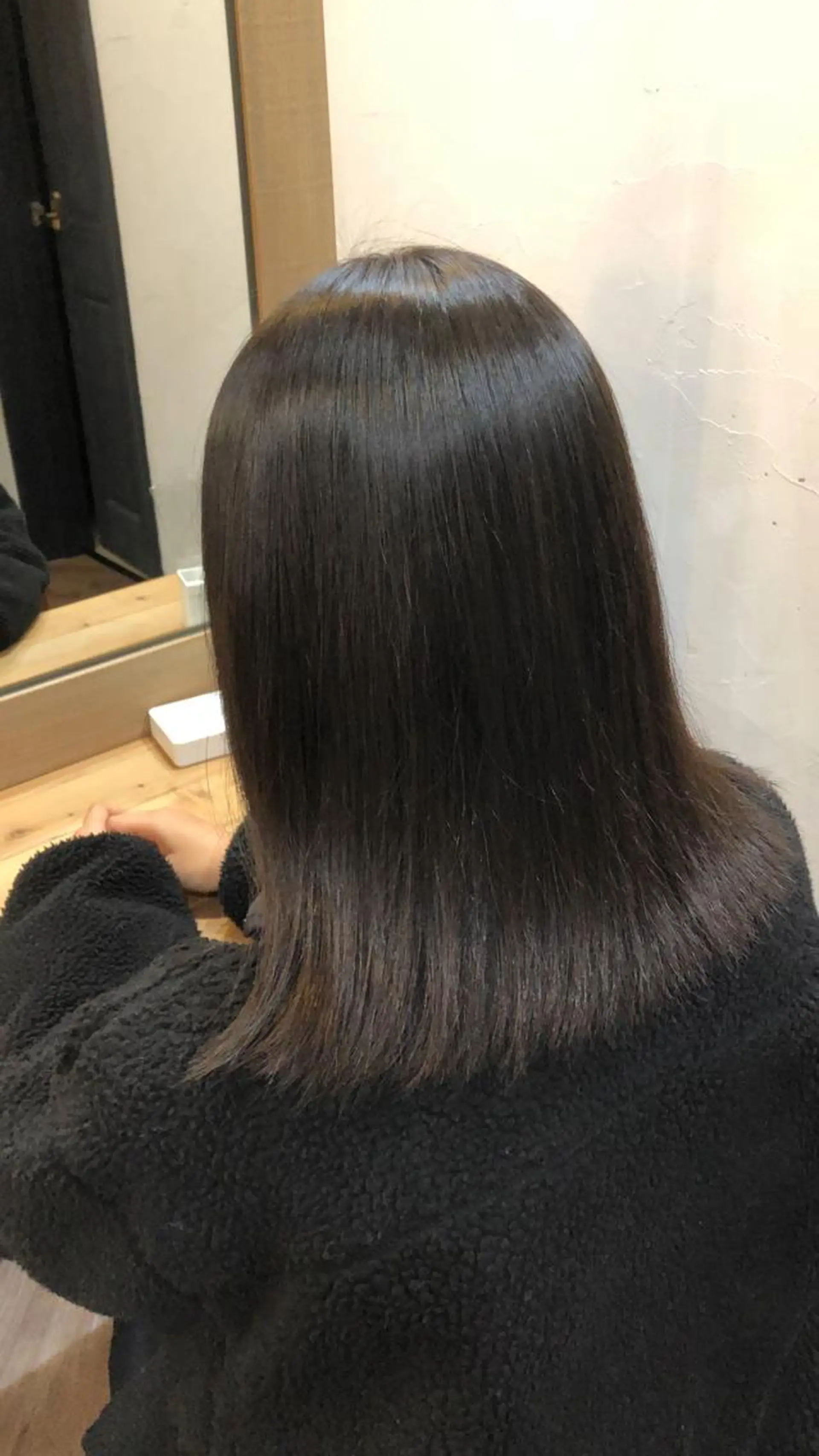 ミディアム パーマ カット ヘアカラー 縮毛矯正 トリートメント little広島所属・縮毛矯正/髪質改善 矢川 純のヘアスタイル