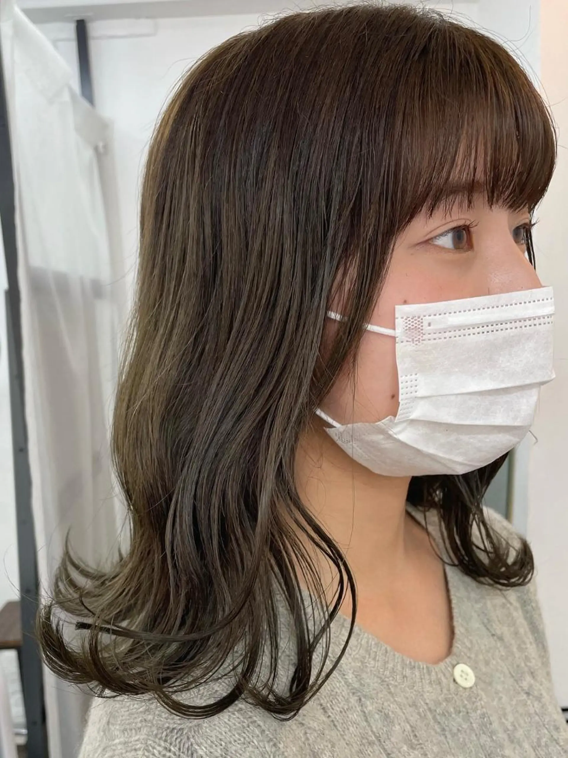 ミディアム ヘアカラー トリートメント 🌼たけや みのり🌿のヘアスタイル