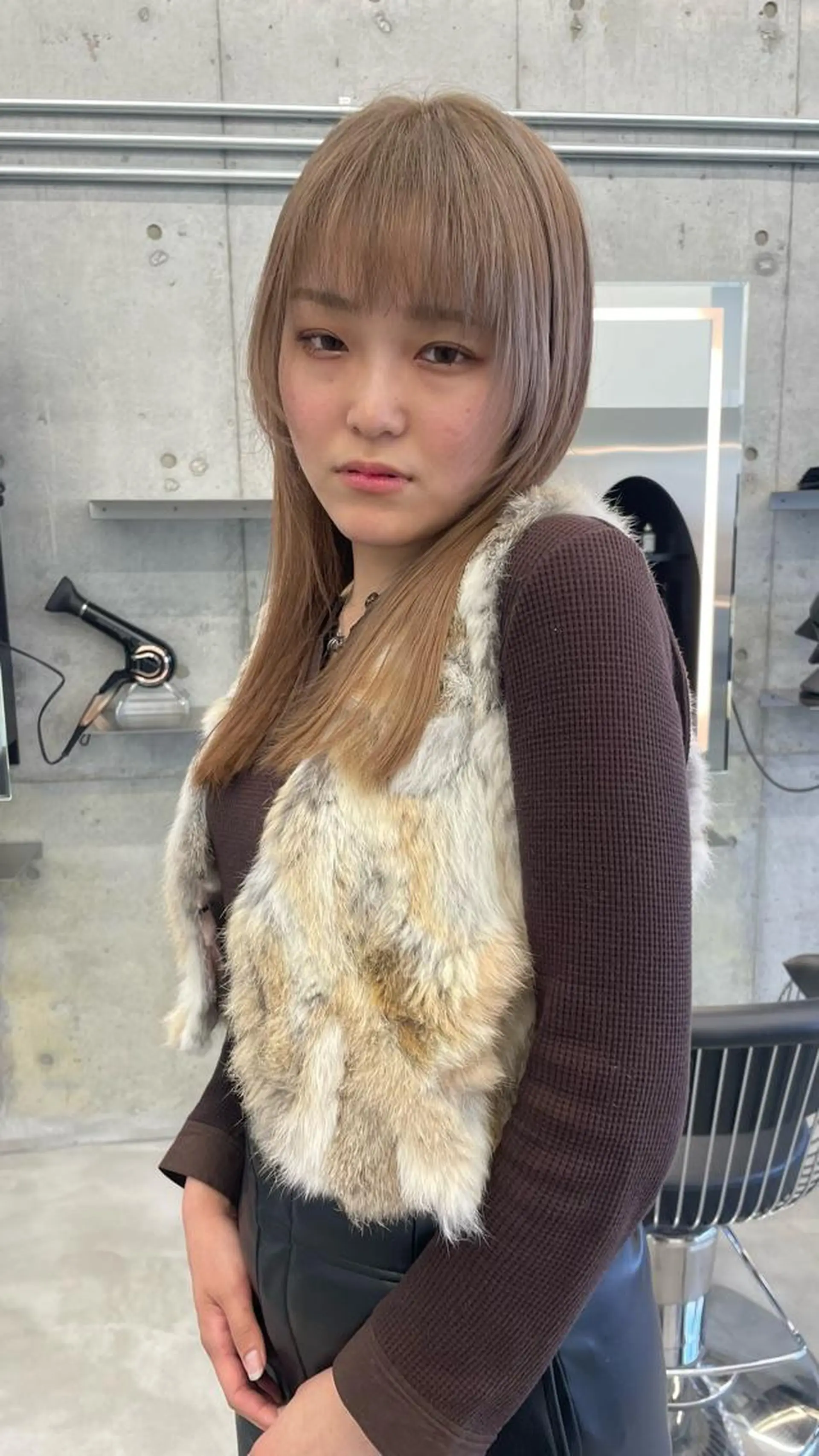 ロング カラー ブリーチ ブラウンカラー 薬院浄水通/ショート /ボブ/rukaのヘアスタイル