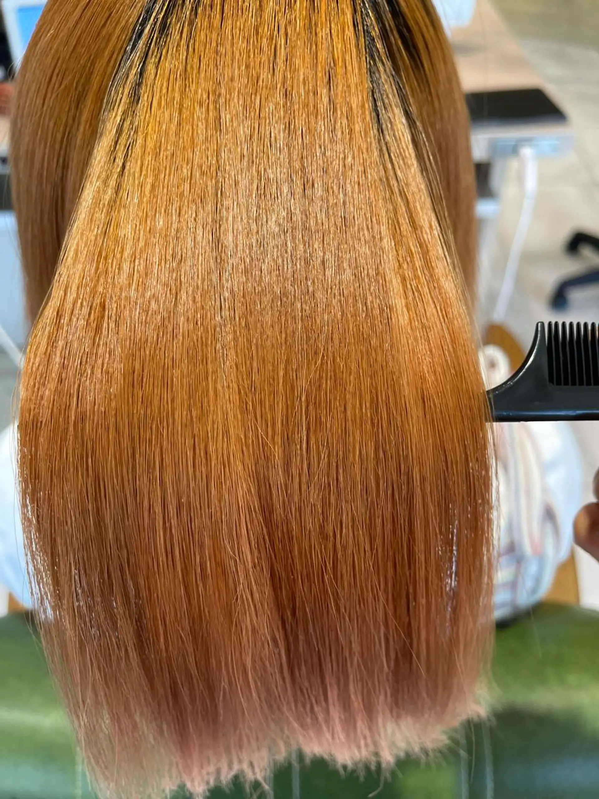 ロング 酸性ストレート カット 縮毛矯正 トリートメント EARTH 志木店のヘアスタイル