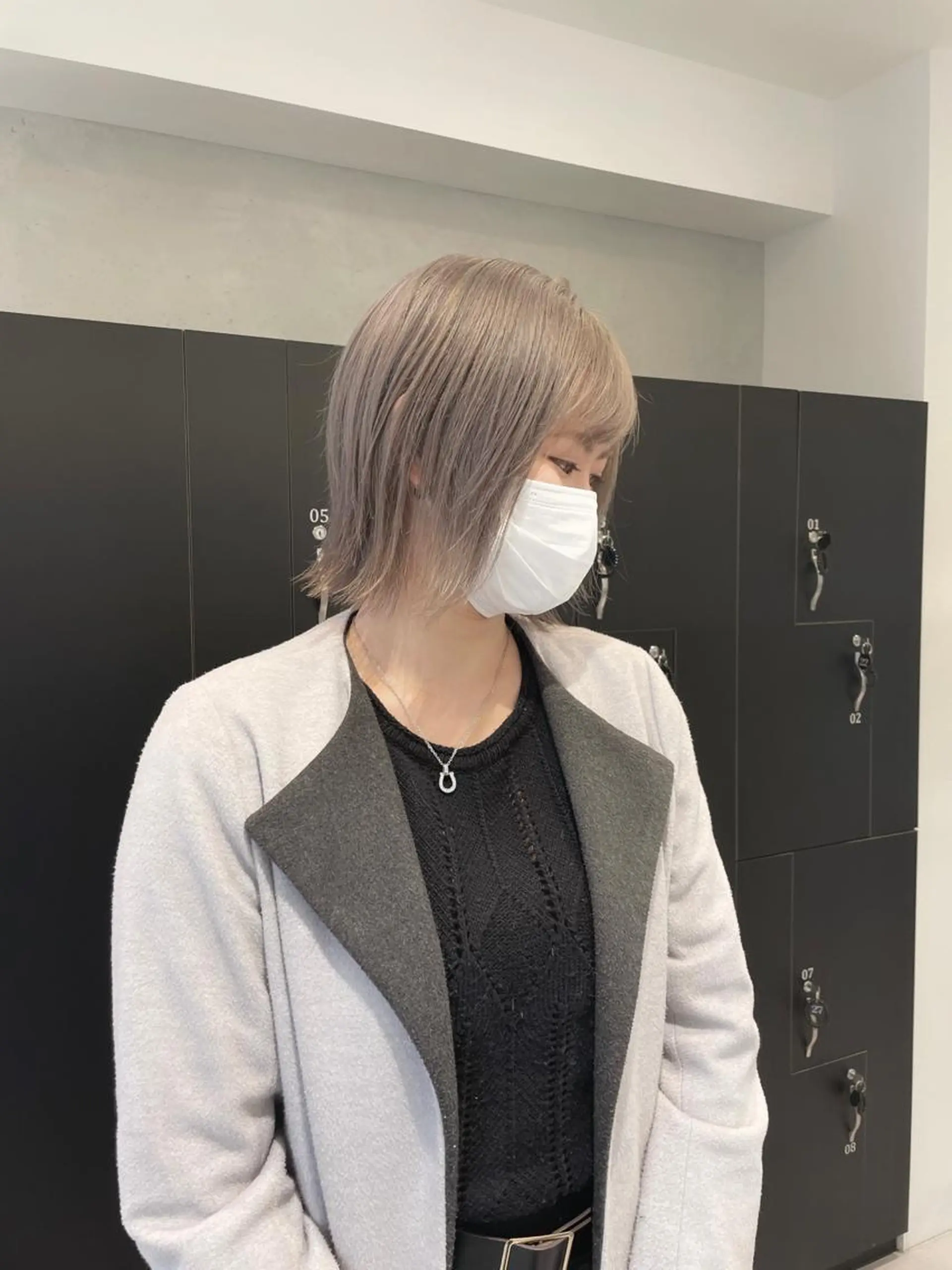 ショート カラー グレージュ カット ヘアカラー トリートメント ヘアセット メンズ特化 パーマ/オザワのヘアスタイル