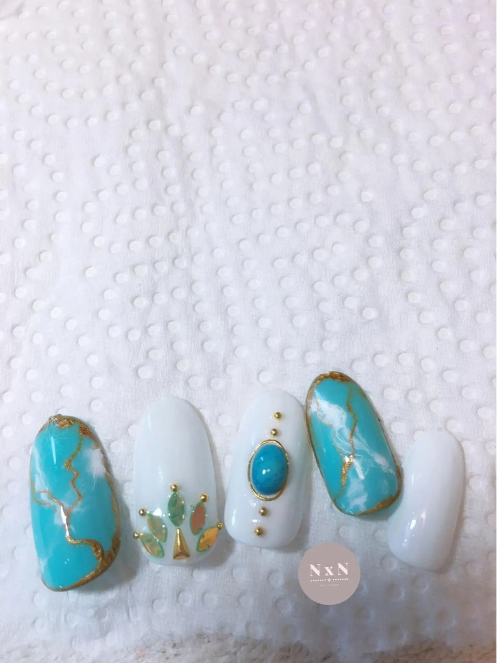 ネイル ジェルネイル ぷっくりネイル nail salon N×Nのネイルデザイン