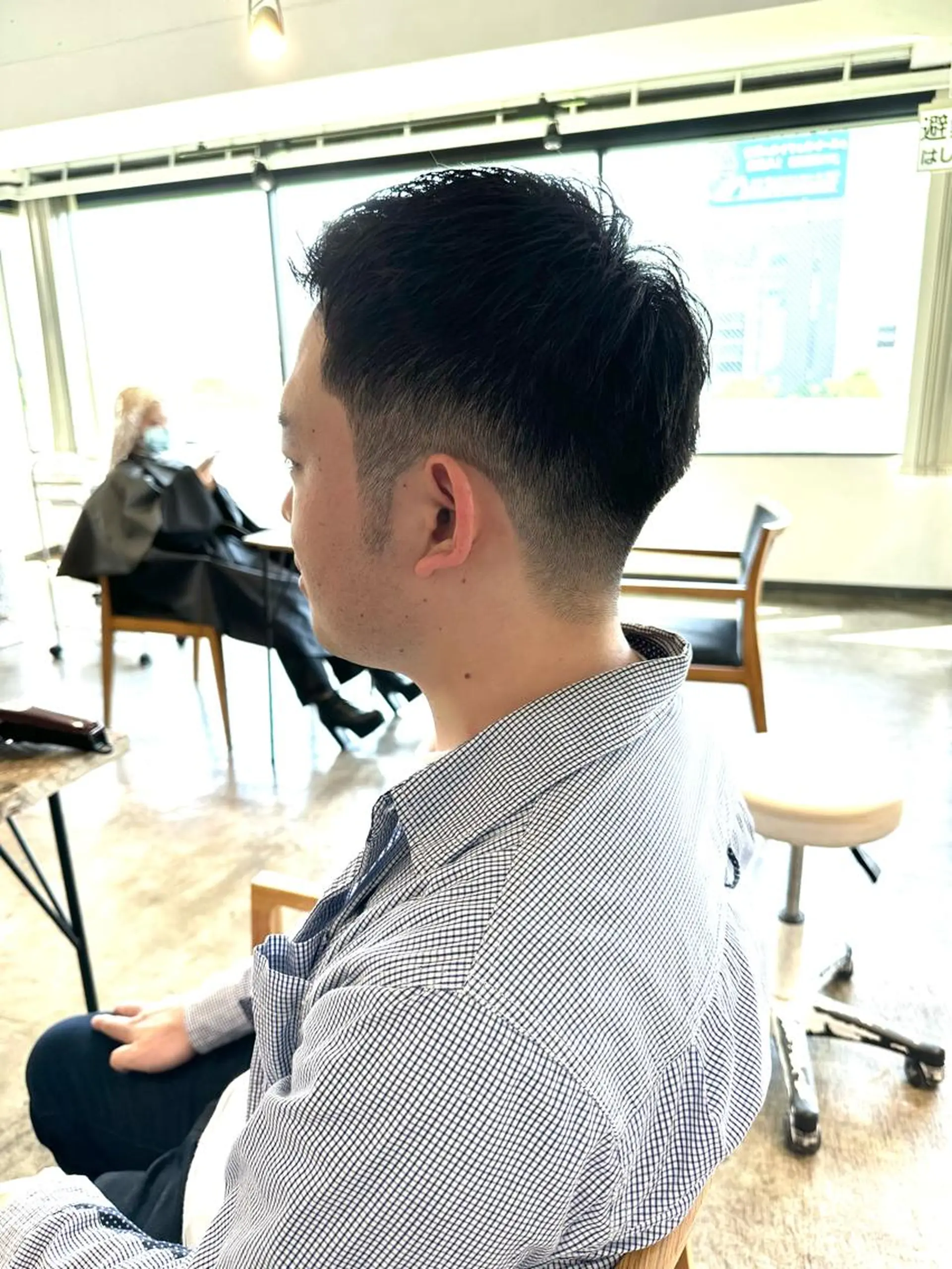 メンズ ビジネス フェードカット メンズショート カット 骨格補正施術/メンズ 専門美容師/YUYAのヘアスタイル