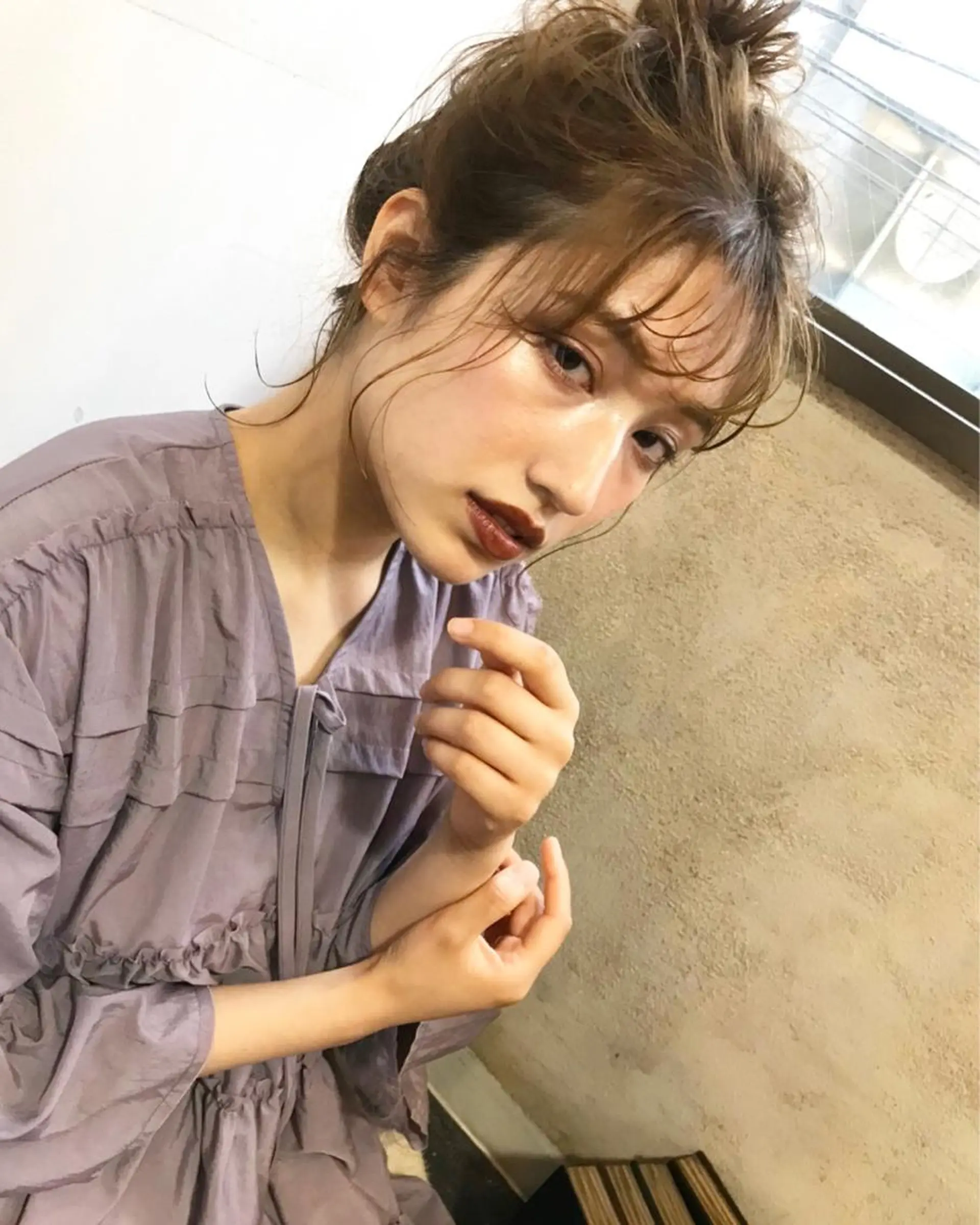 ミディアム ヘアセット 韓国 / 中国ヘア 🦋Noniのヘアスタイル